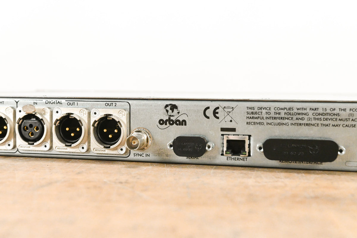 Orban Optimod 6300 Broadcast Digital Audio Processor