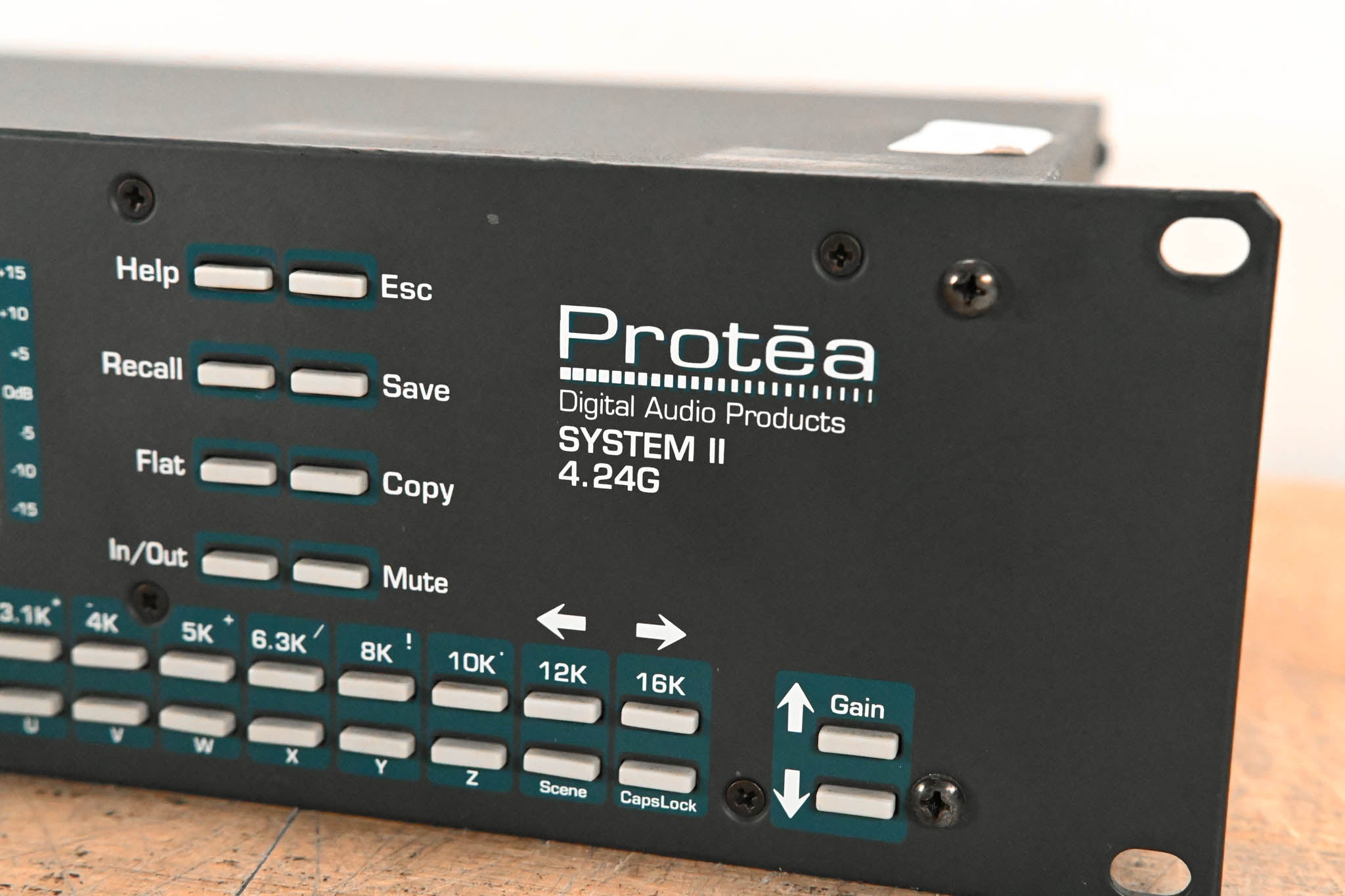 Ashly Protea System II 4.24G 4-Channel Digital Graphic Equalizer
