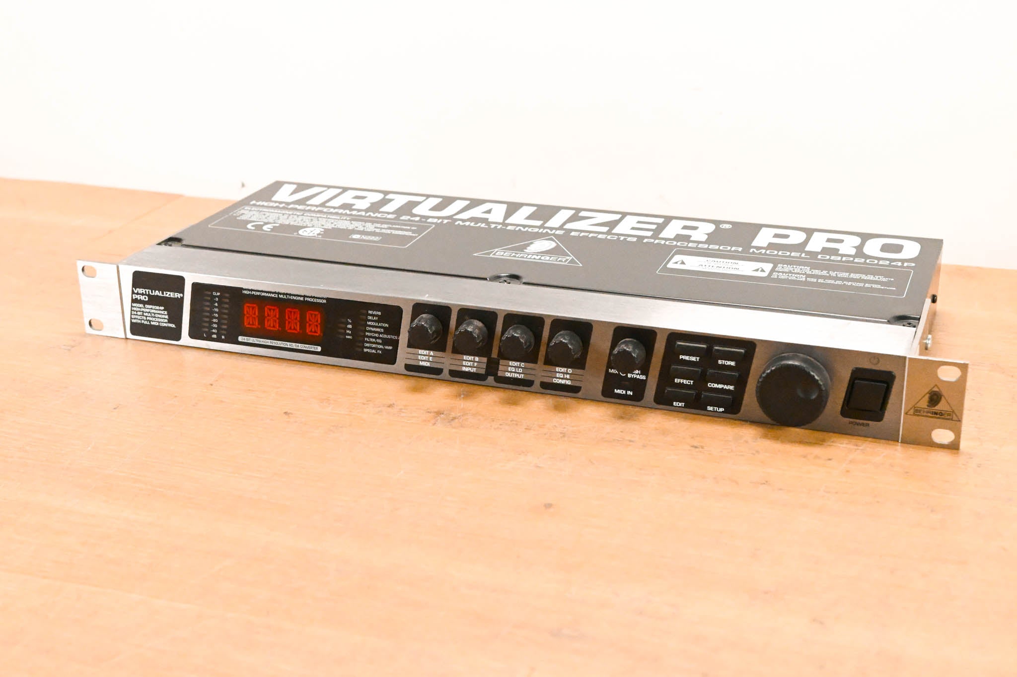 Behringer Virtualizer Pro DSP2024P 24-Bit Multi-Effects Processor