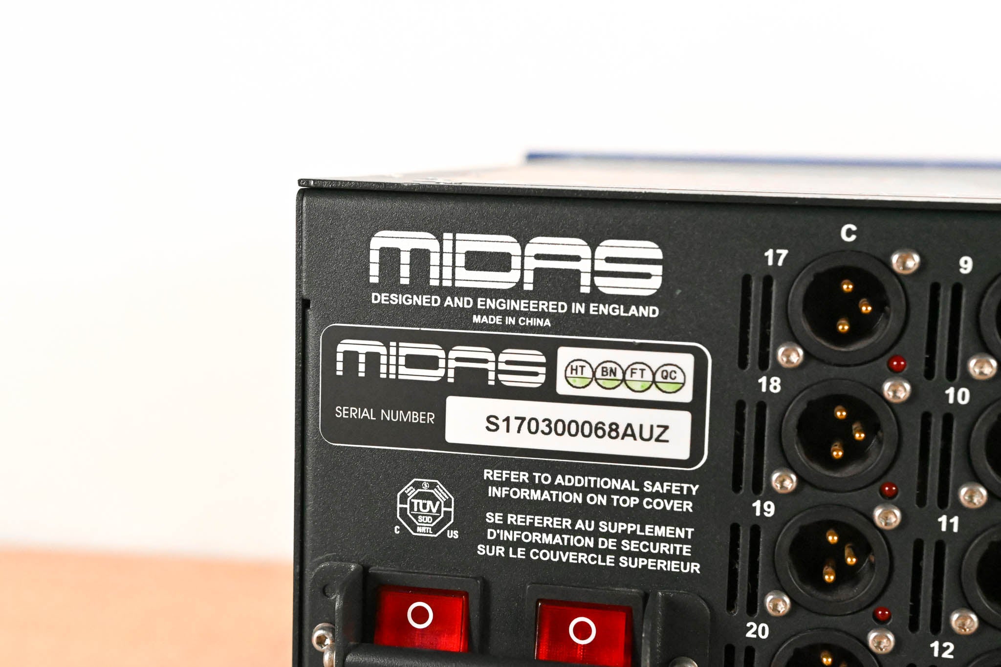 Midas DL231 24x24 Active Microphone Splitter