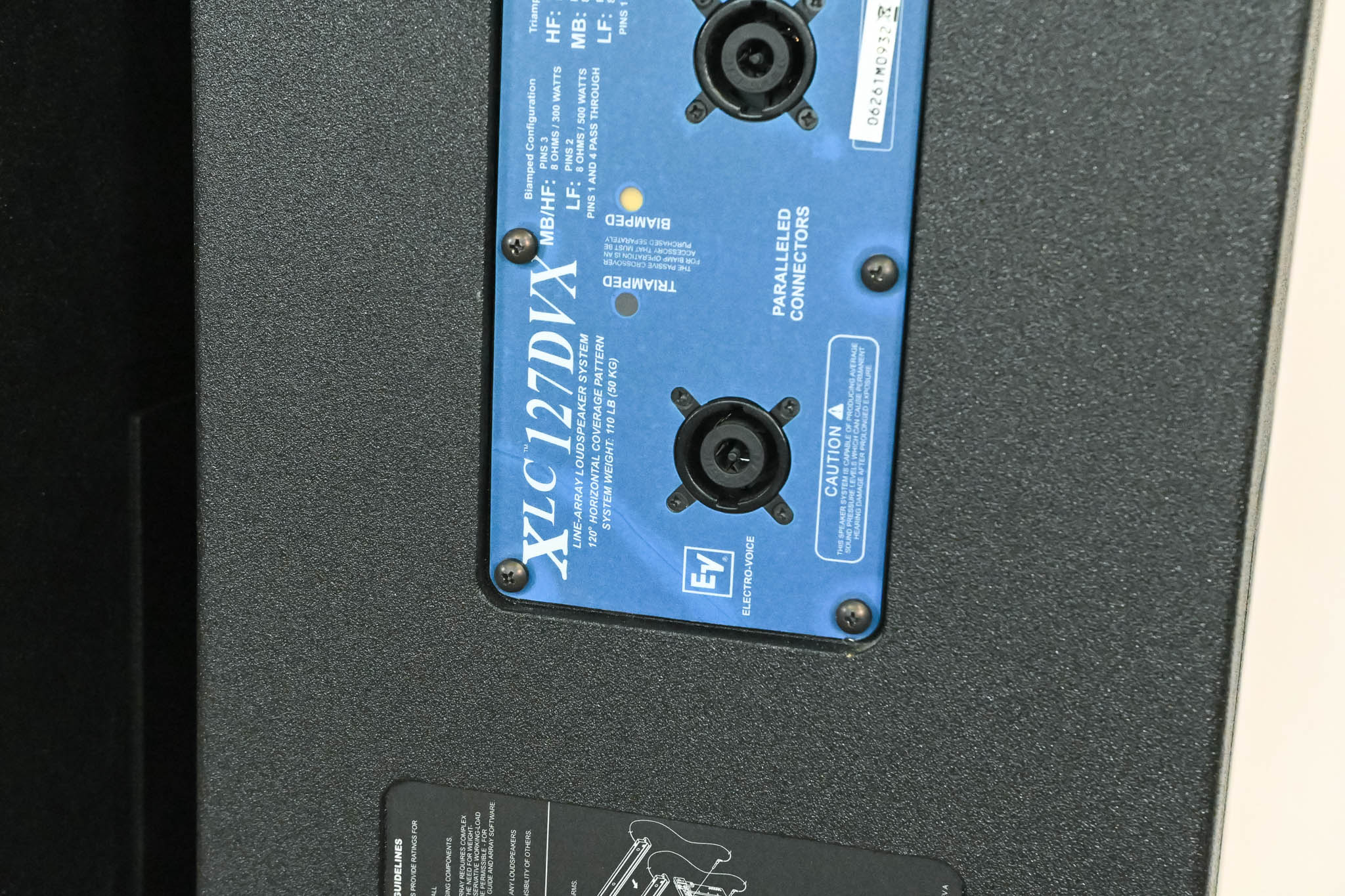 Electro-Voice (EV) XLC127DVX Three-Way Compact Line Array Element (PAIR)