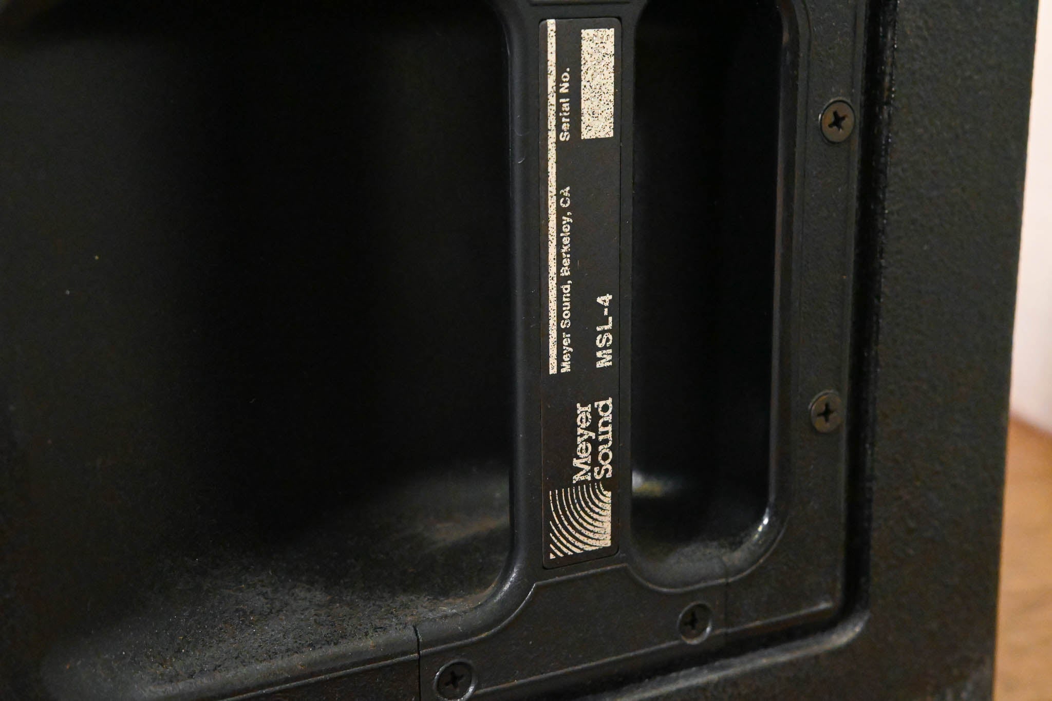 Meyer Sound MSL-4 Self-Powered Reinforcement Loudspeaker