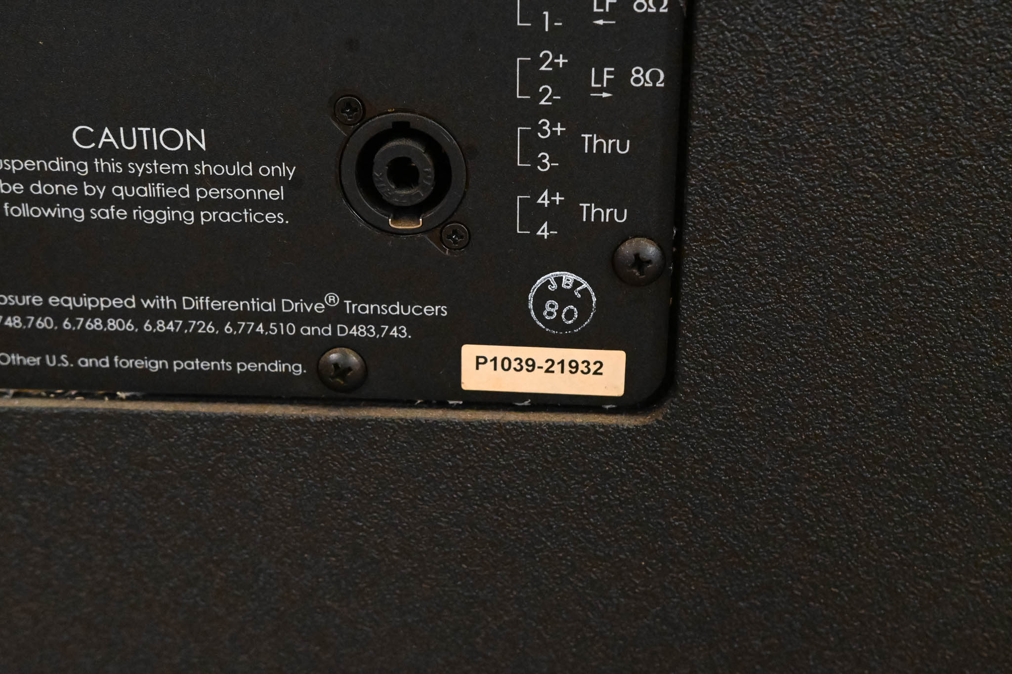 JBL VT4883 Subcompact Dual 12" Cardioid-Arrayable Subwoofer