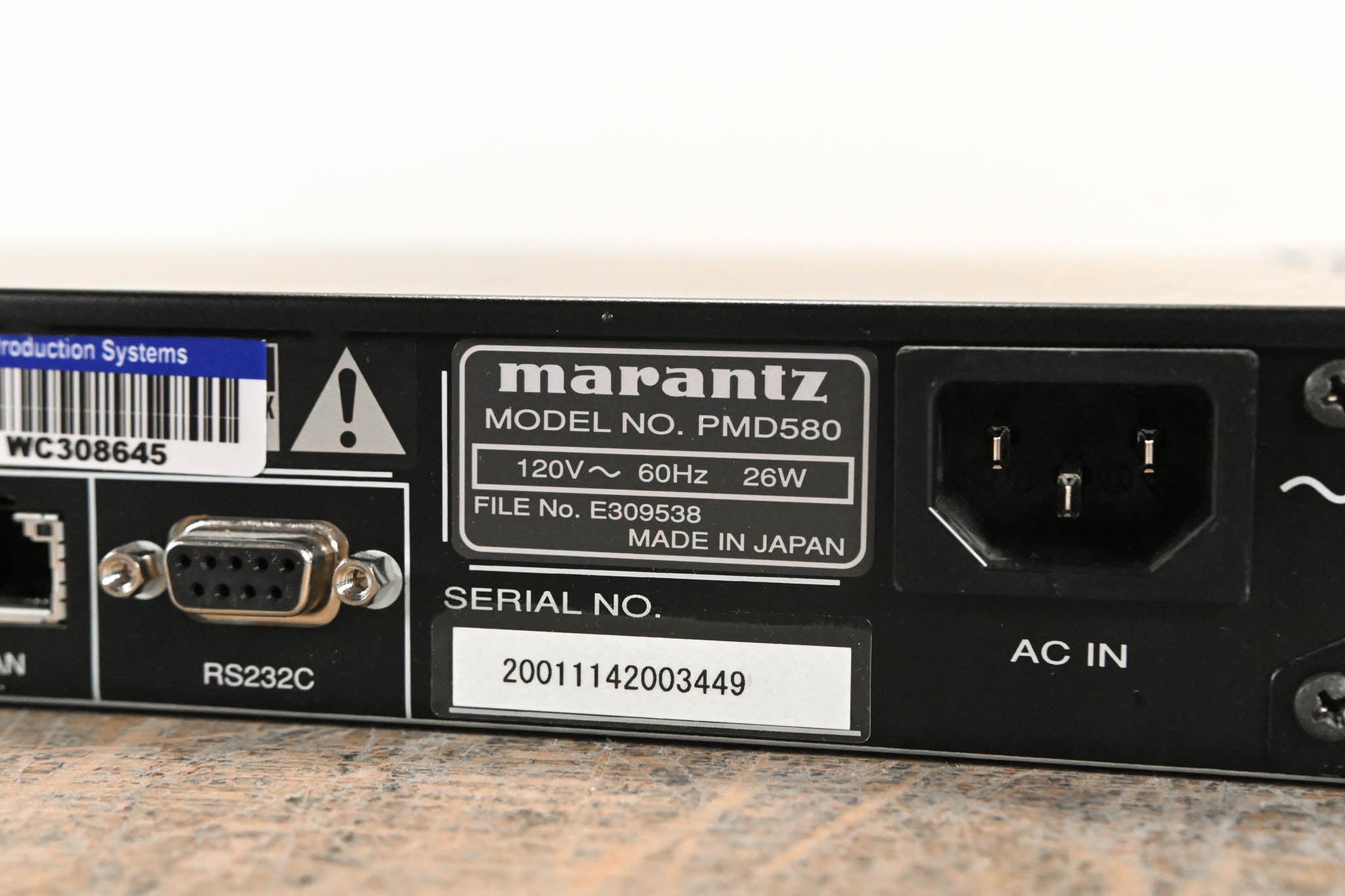 Marantz PMD580 Network Solid State Audio Recorder