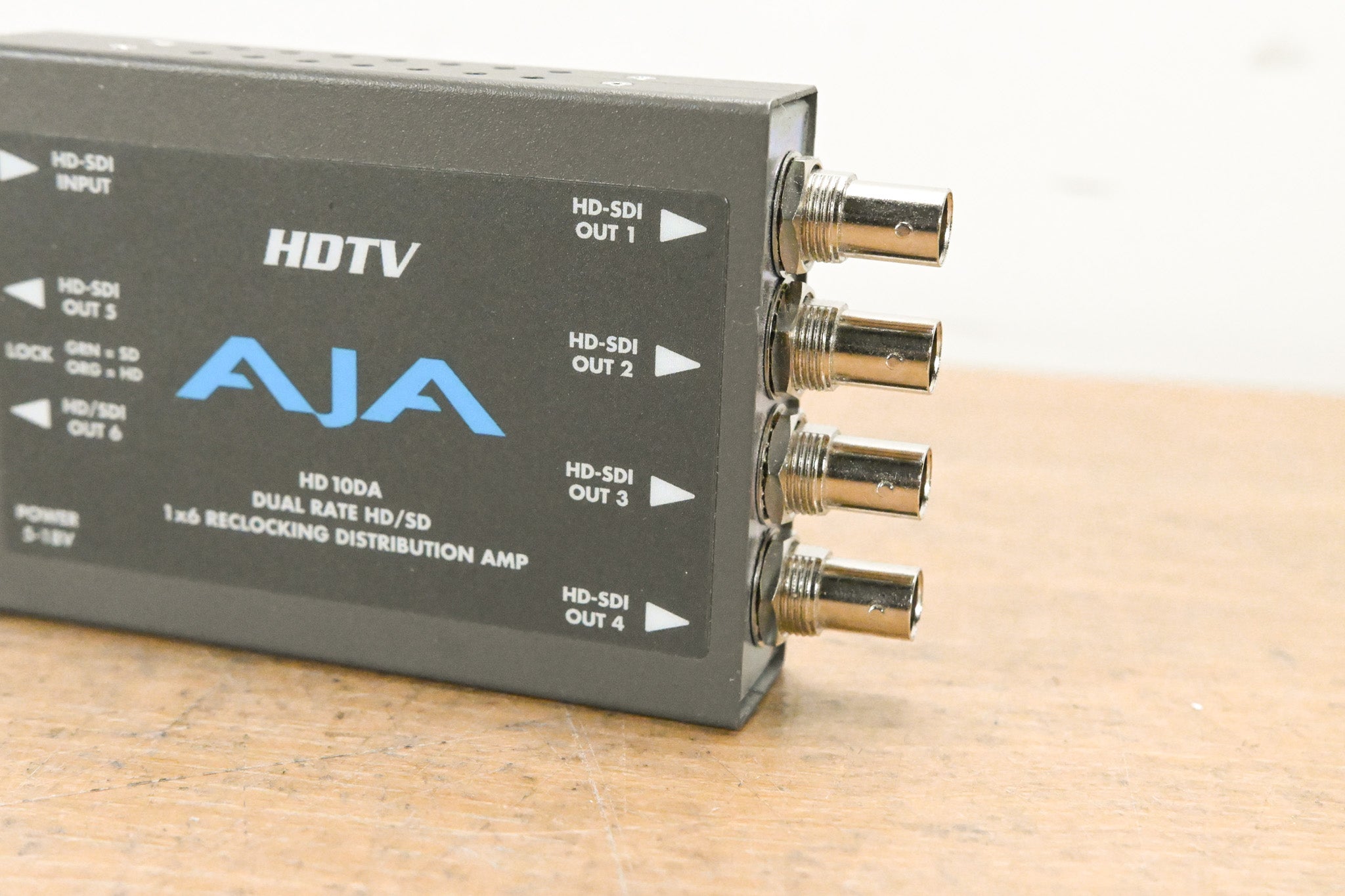 AJA HD10DA 1x6 Distribution Amplifier (NO POWER SUPPLY)