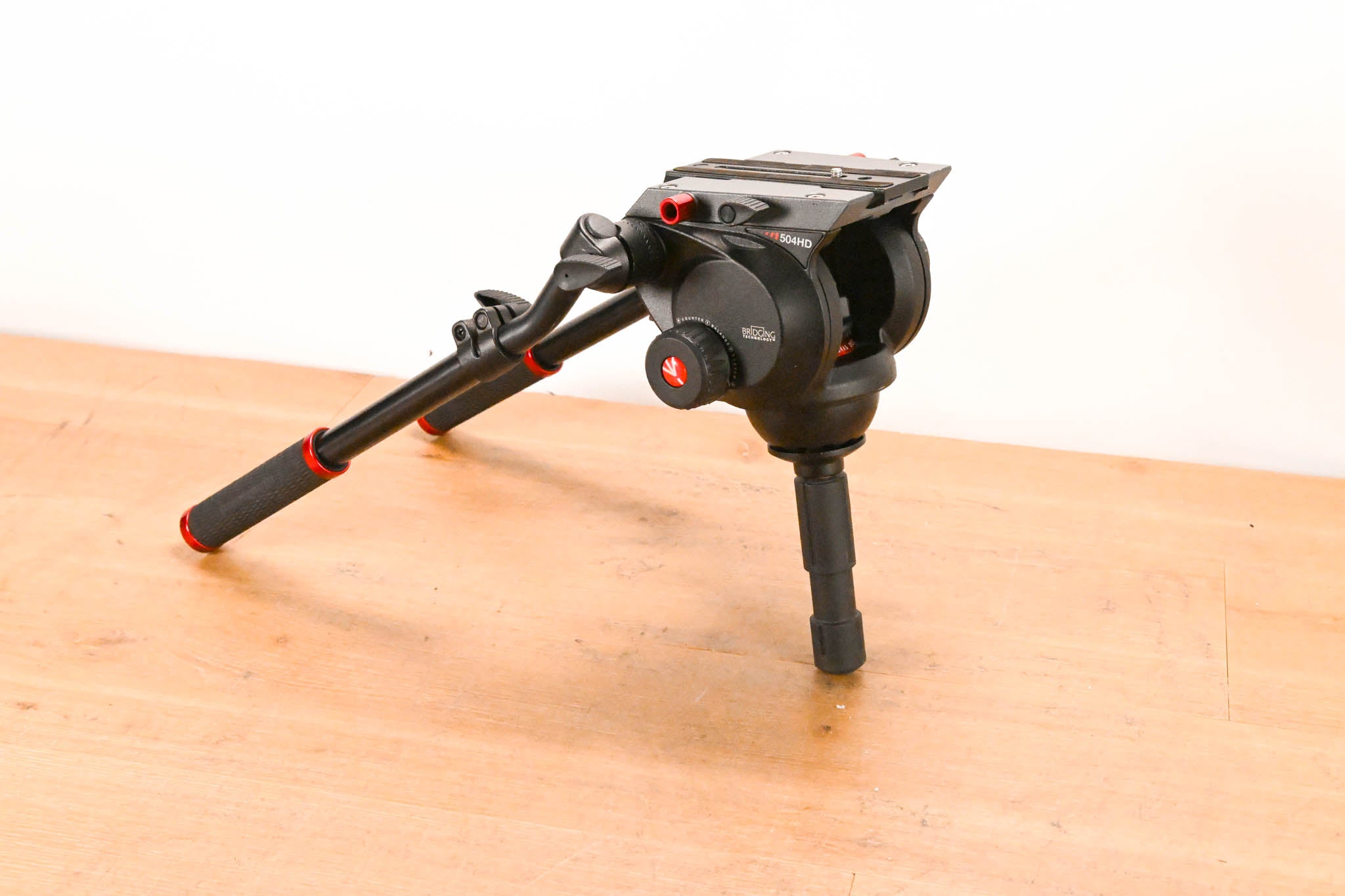Manfrotto 504HD Fluid Video Head with 75 mm Half Ball