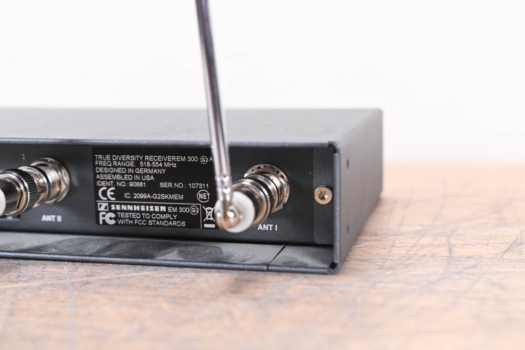 Sennheiser EM 300 G2 Wireless Receiver - 518-554 MHz (NO POWER SUPPLY)