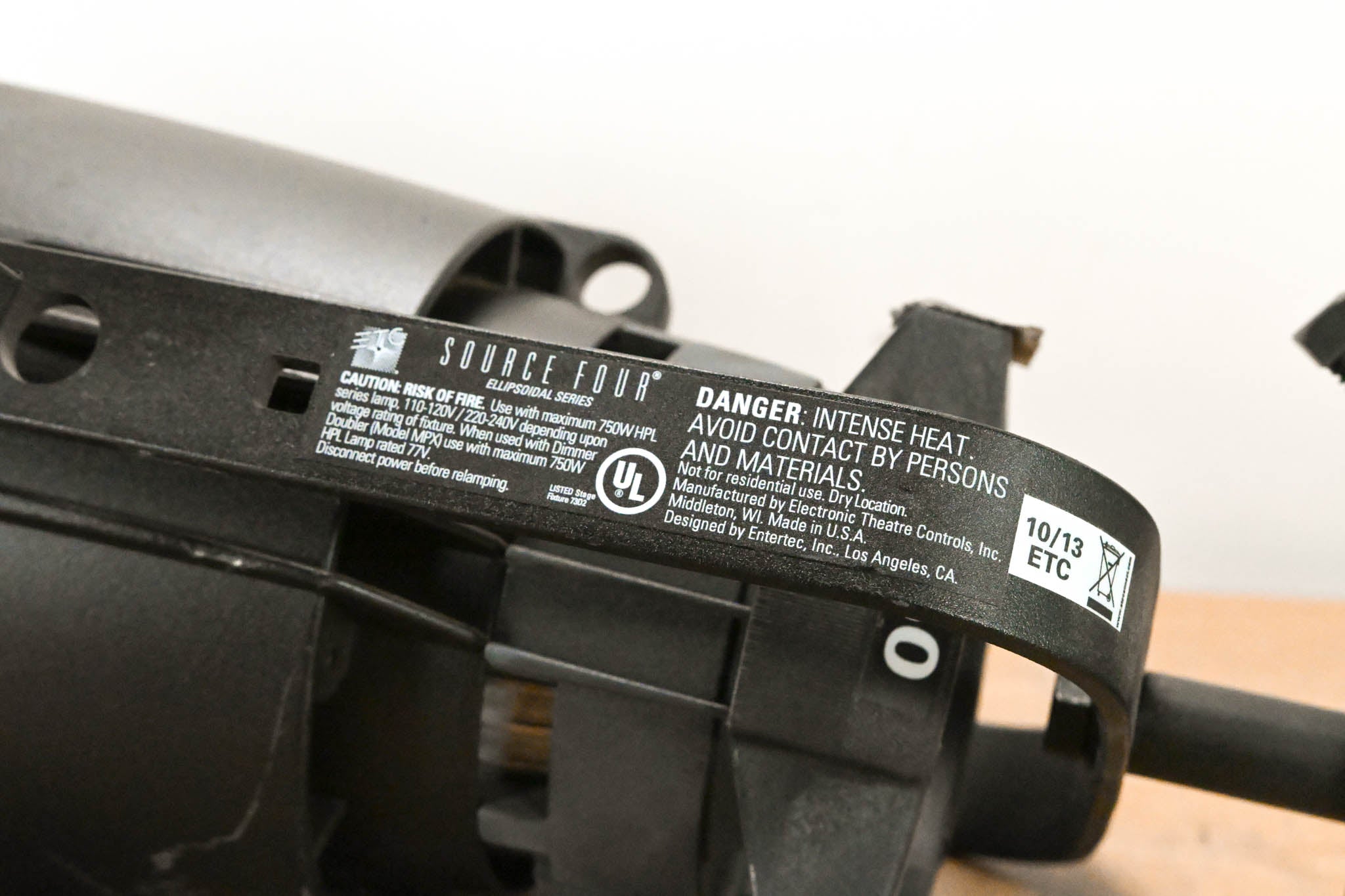 ETC Source Four 750 Ellipsoidal Light (No Lens Tube)