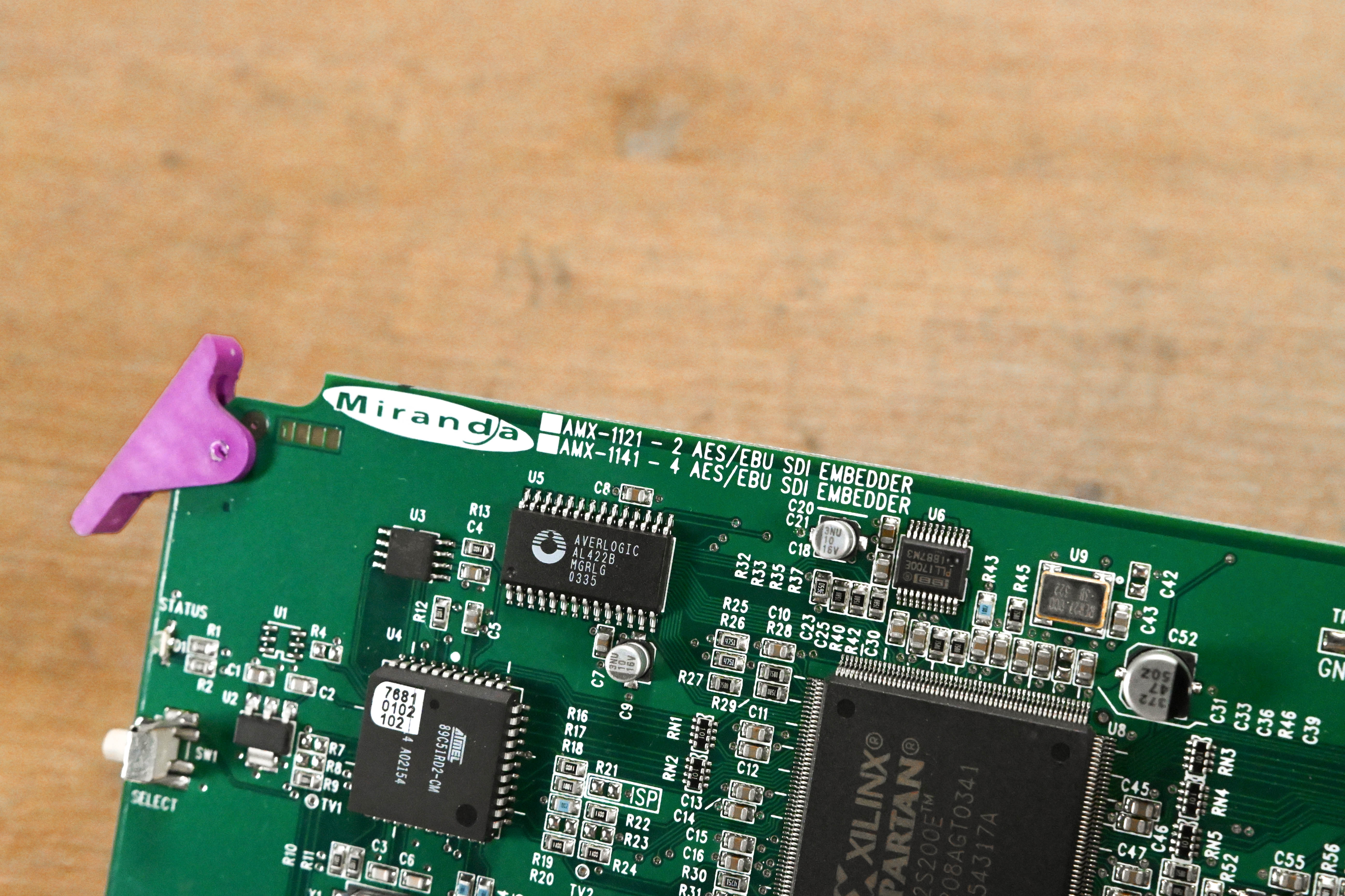 Miranda AMX-1141 4-Channel AES/EBU SDI Audio Embedder Densité Card