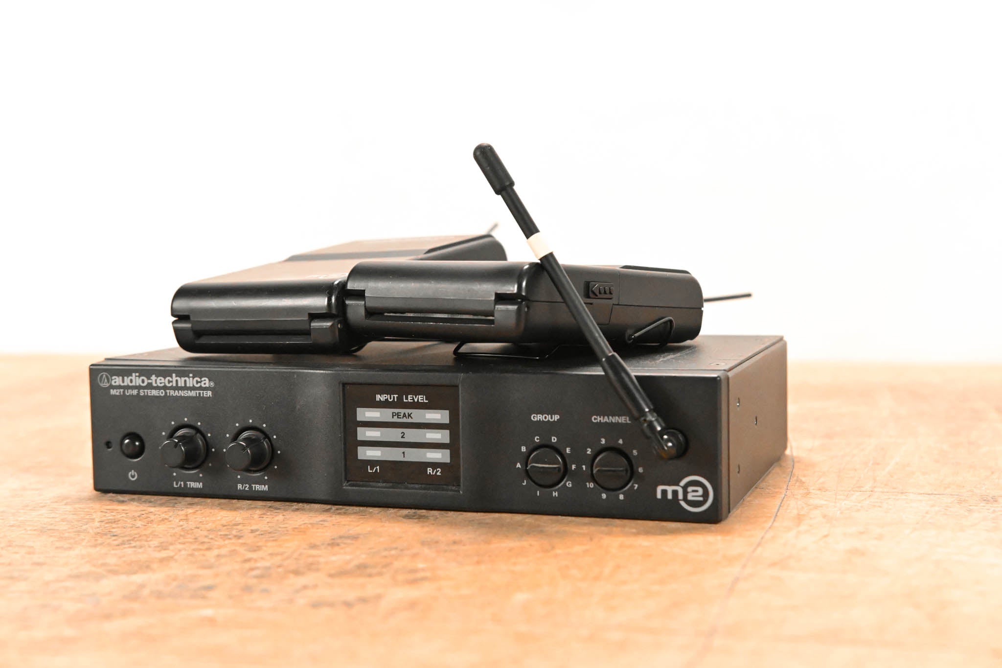 Audio-Technica M2 Wireless IEM System w/ 2 Bodypacks 575-608 MHz NO PSU
