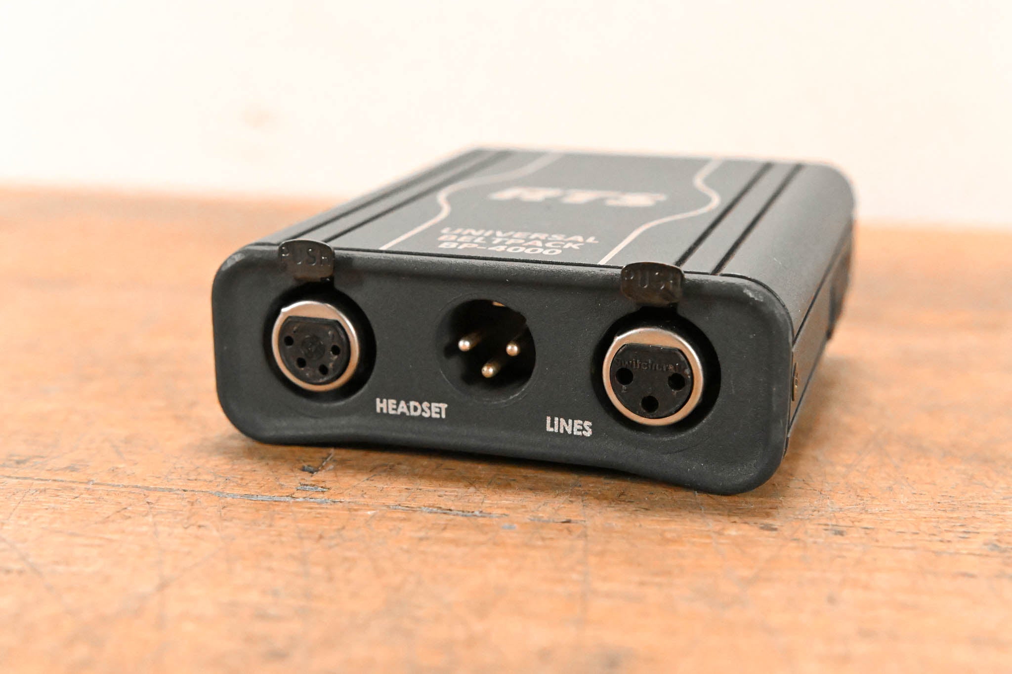 RTS BP-4000 Single Channel Universal Beltpack Headset Station