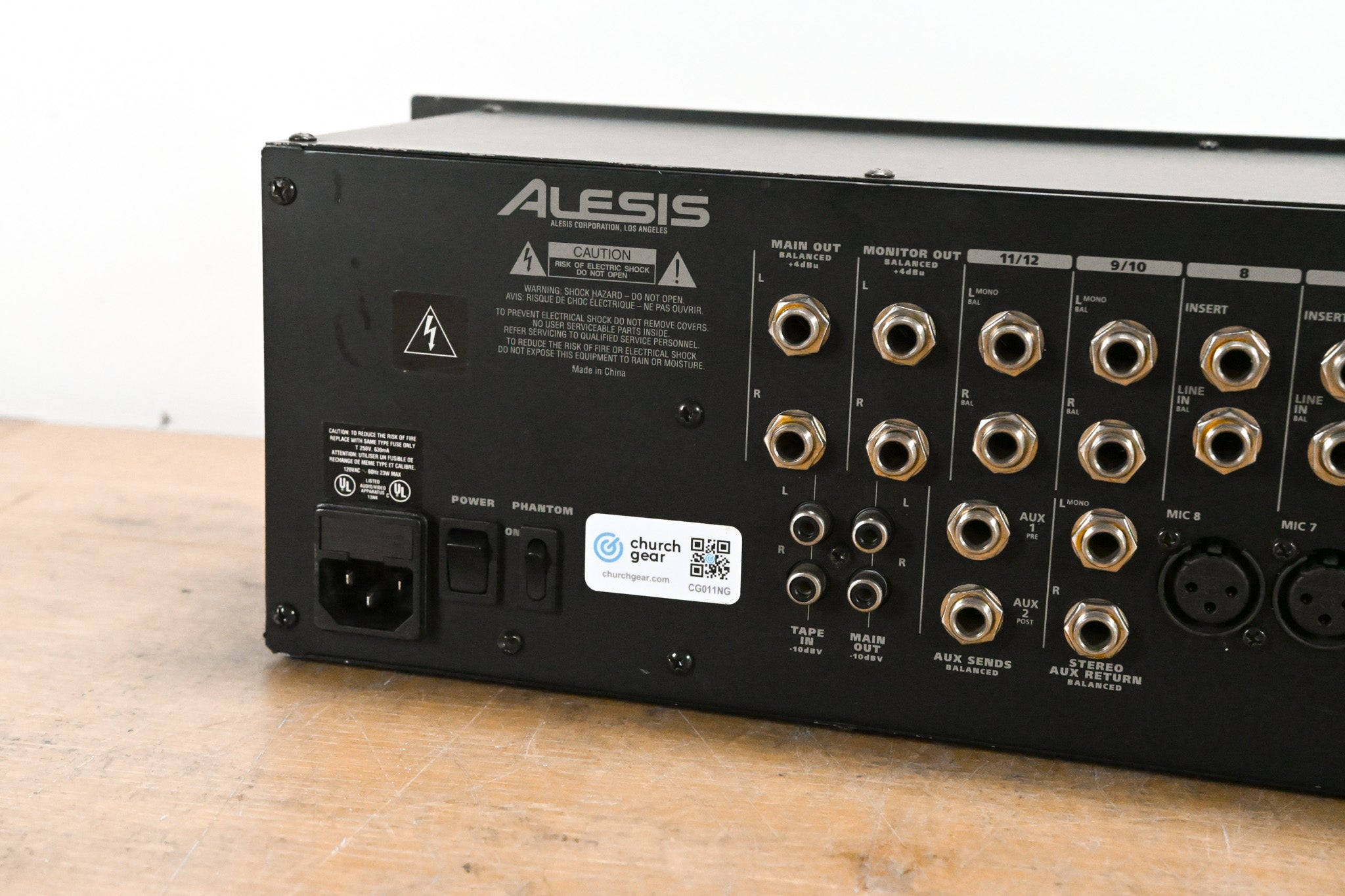 Alesis Studio 12R 12-Channel Mixer and Microphone Preamp