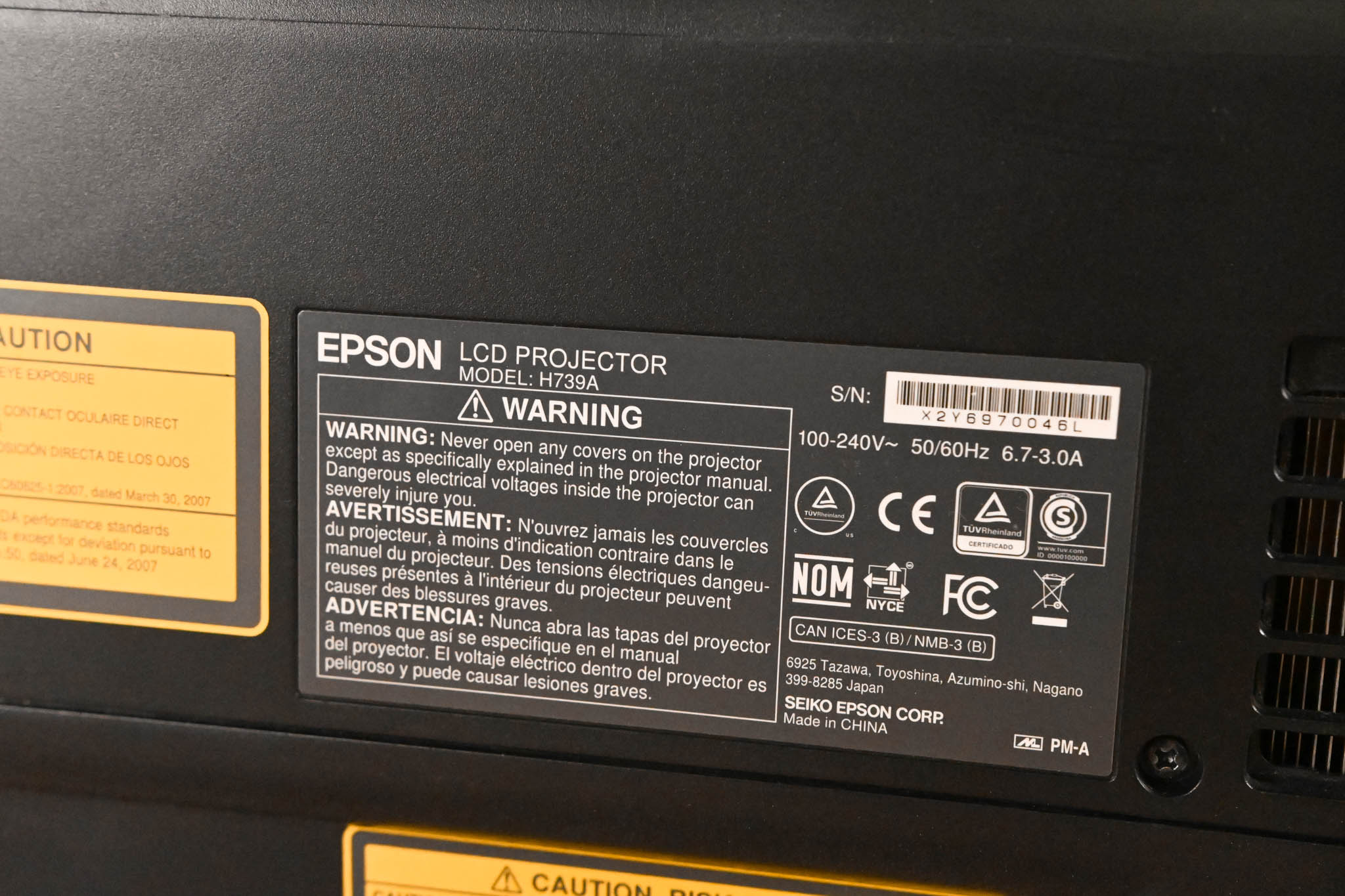 Epson Pro L1405U 8,000-Lumen Laser WUXGA 3LCD Projector