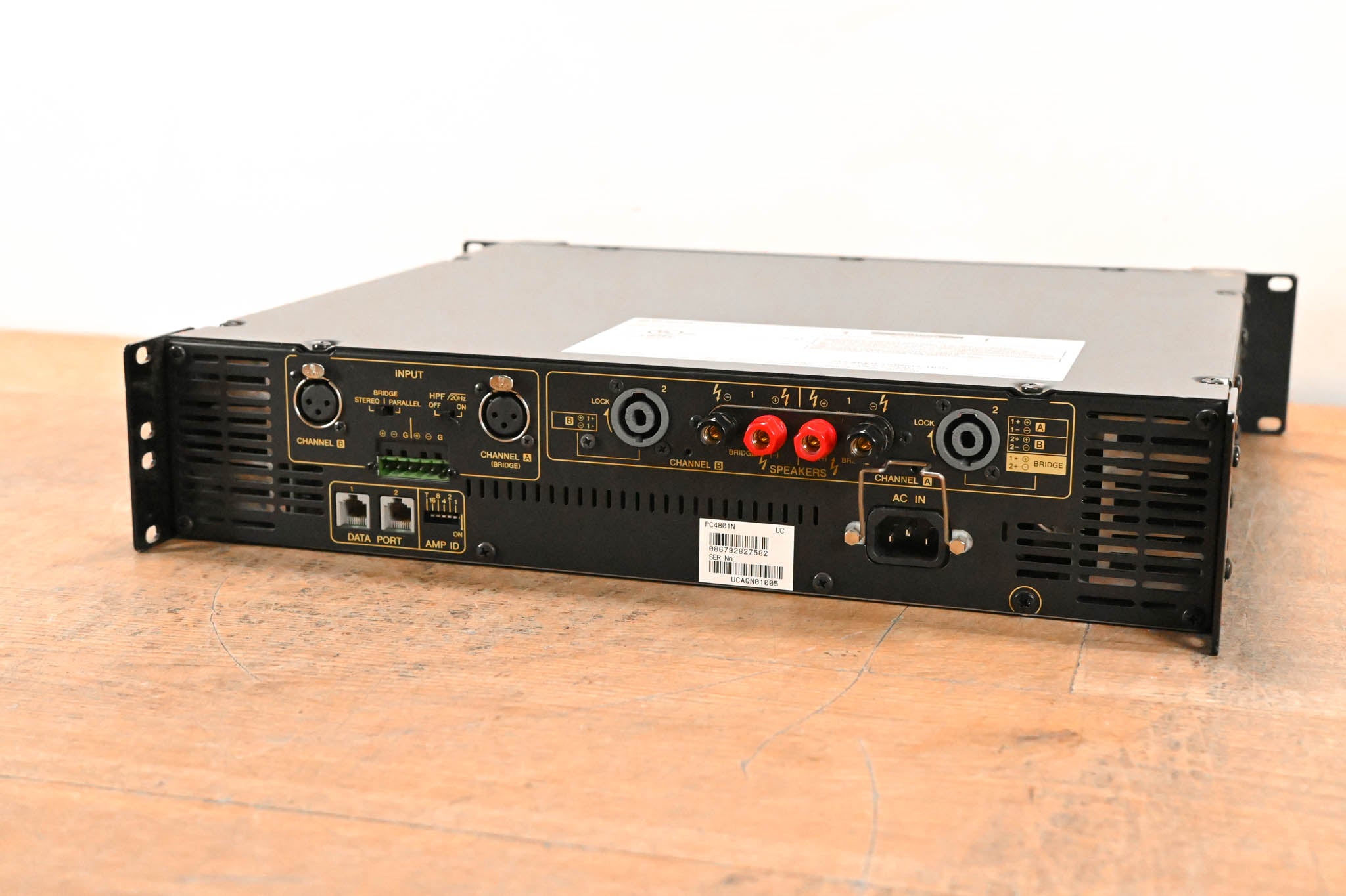 Yamaha PC4801N 2-Channel 475W Power Amplifier