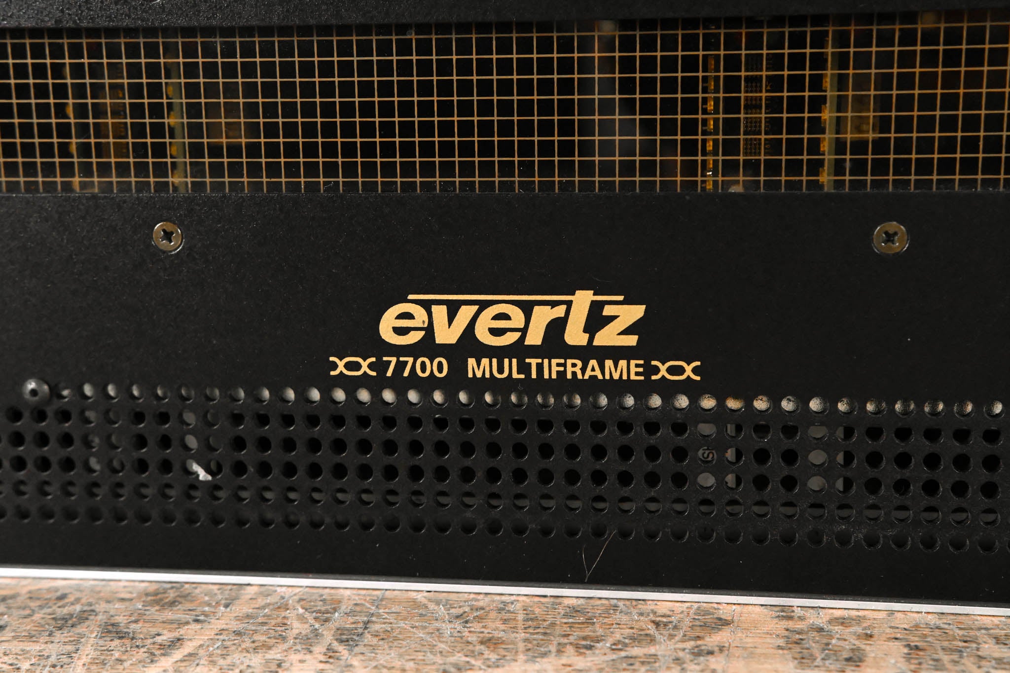 Evertz 7700FR-C Multiframe Chassis with Cards