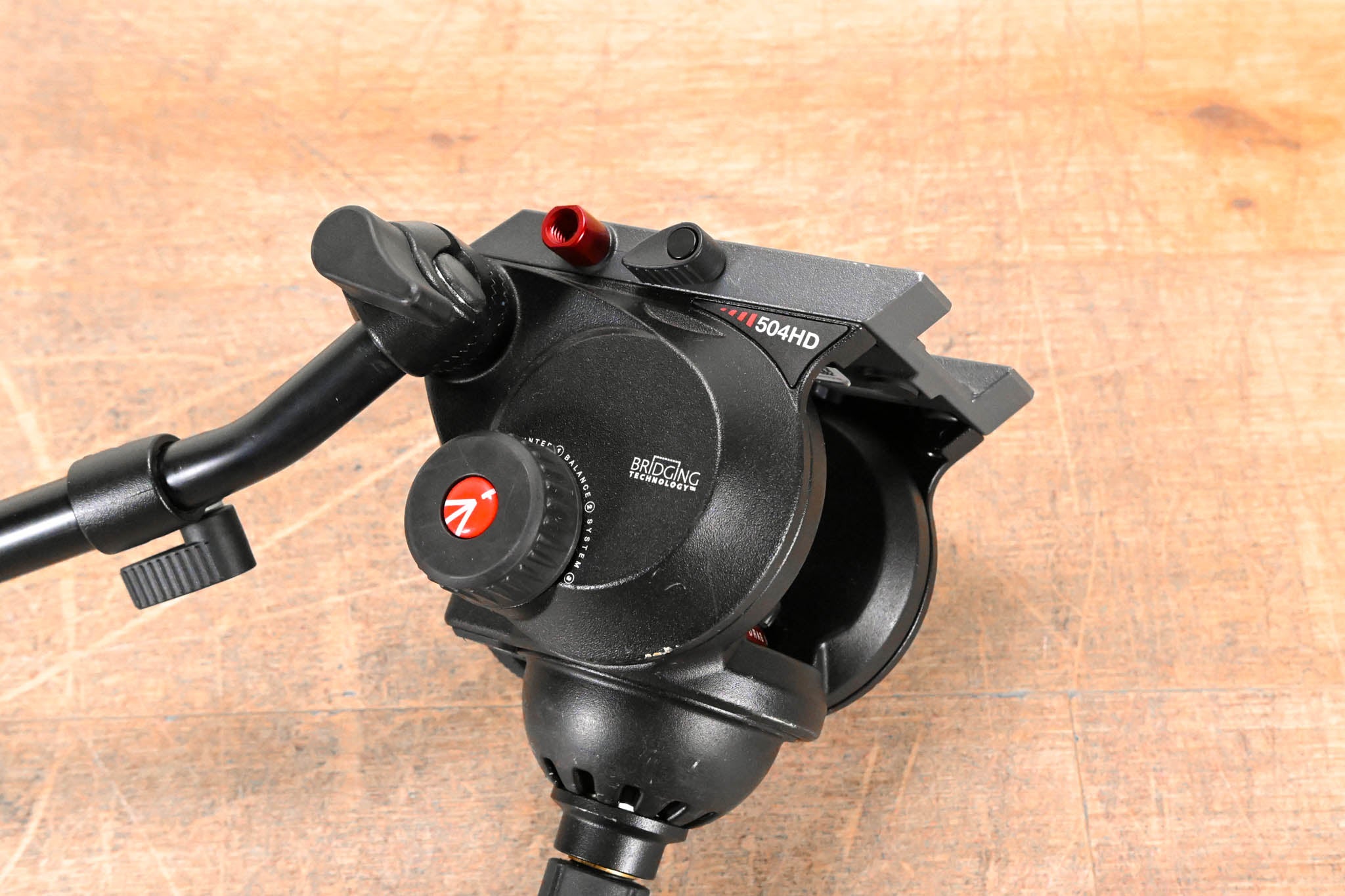 Manfrotto 504HD Fluid Video Head with 75 mm Half Ball