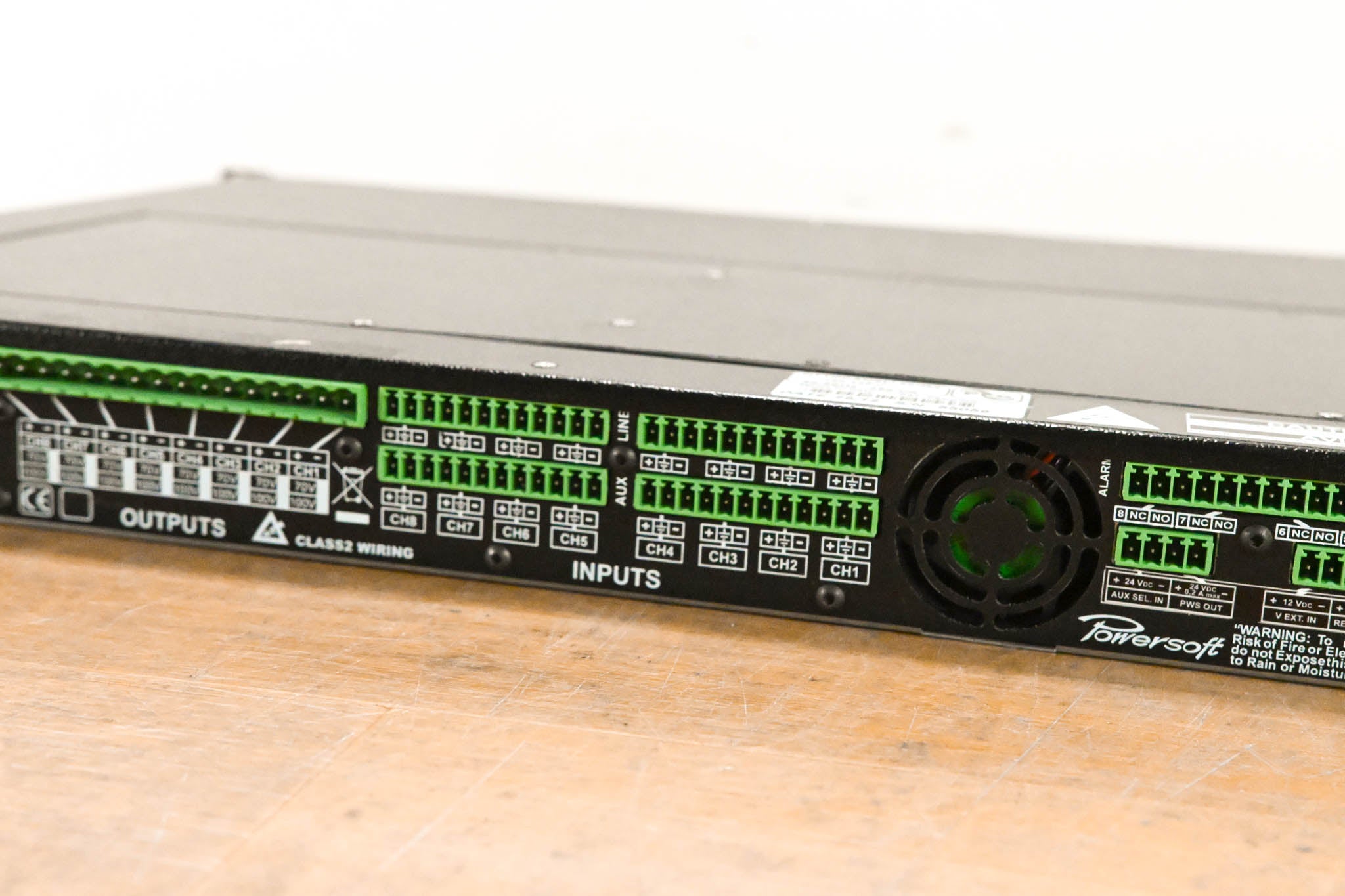 Powersoft Ottocanali 1204 DSP+ETH 8-Channel Power Amplifier