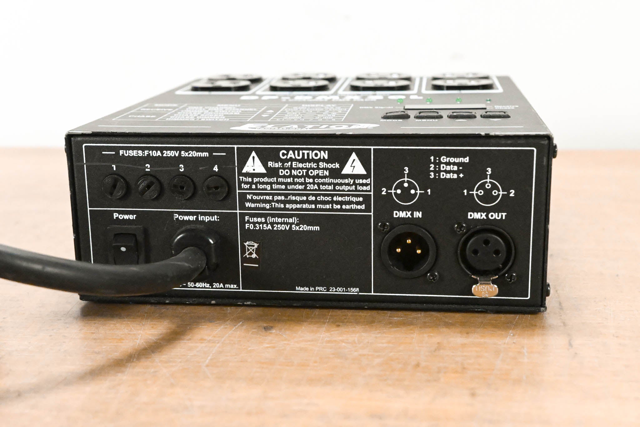 Elation DP-DMX20L 4-Channel DMX Dimmer/Switch Pack