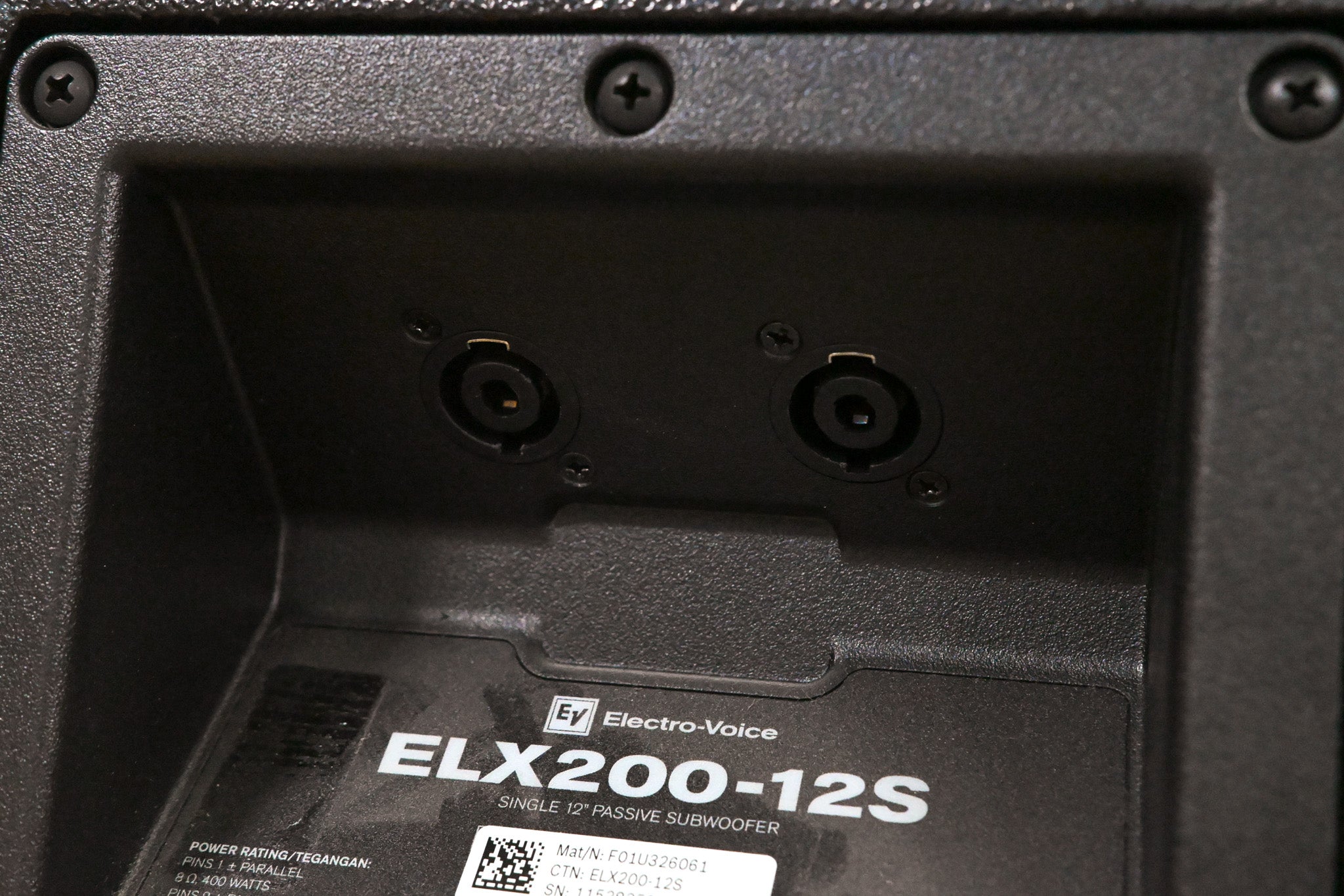 Electro-Voice (EV) ELX200-12S 12" 1600W Passive Subwoofer