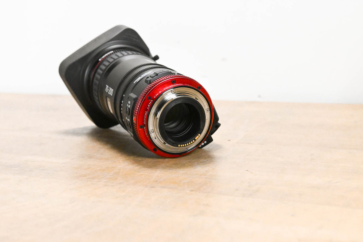 Canon CN-E 70-200mm T4.4 Compact-Servo Cine Zoom Lens (EF Mount)