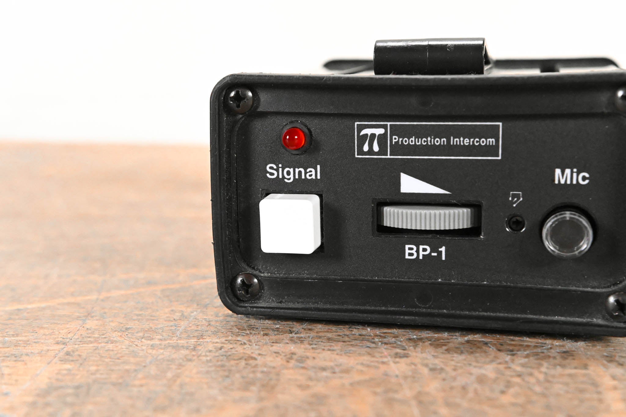 Production Intercom BP-1 Single-Circuit Headset Station Belt Pack