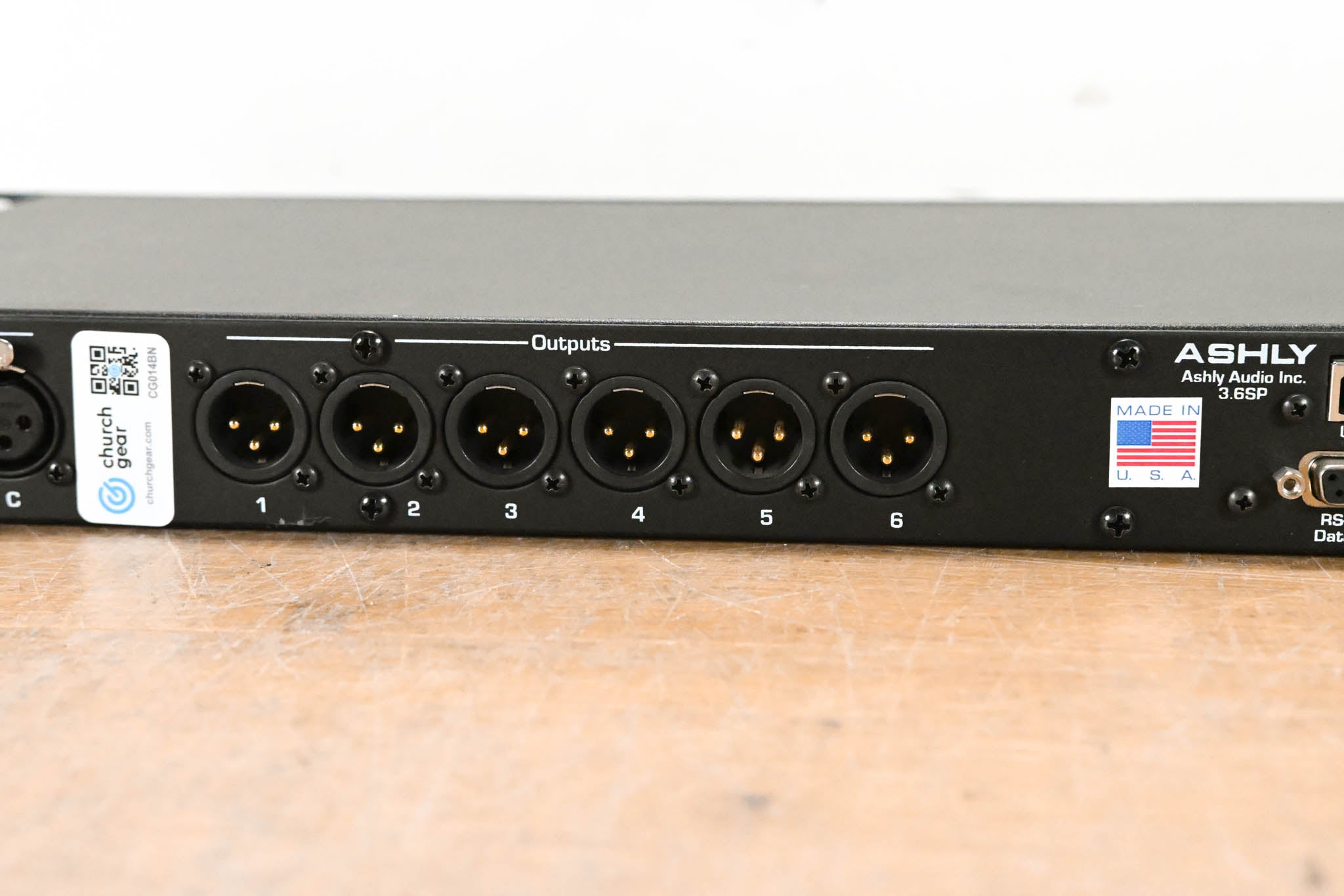 Ashly Protea 3.6SP 3-Input, 6-Output Digital Speaker Processor