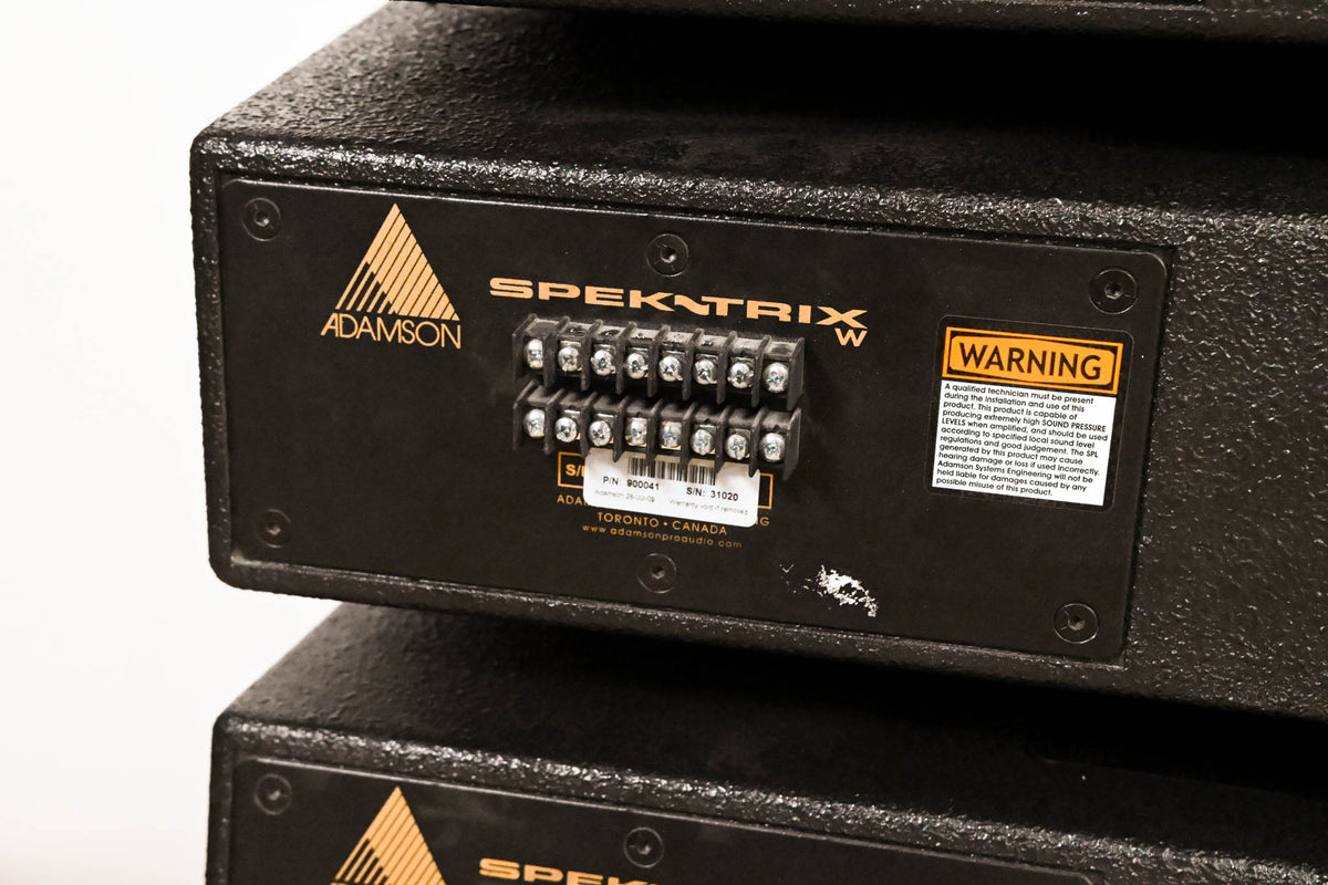 Adamson SpekTrix Line Array Package (2x SpekTrix, 4x Wave) w/ Cases