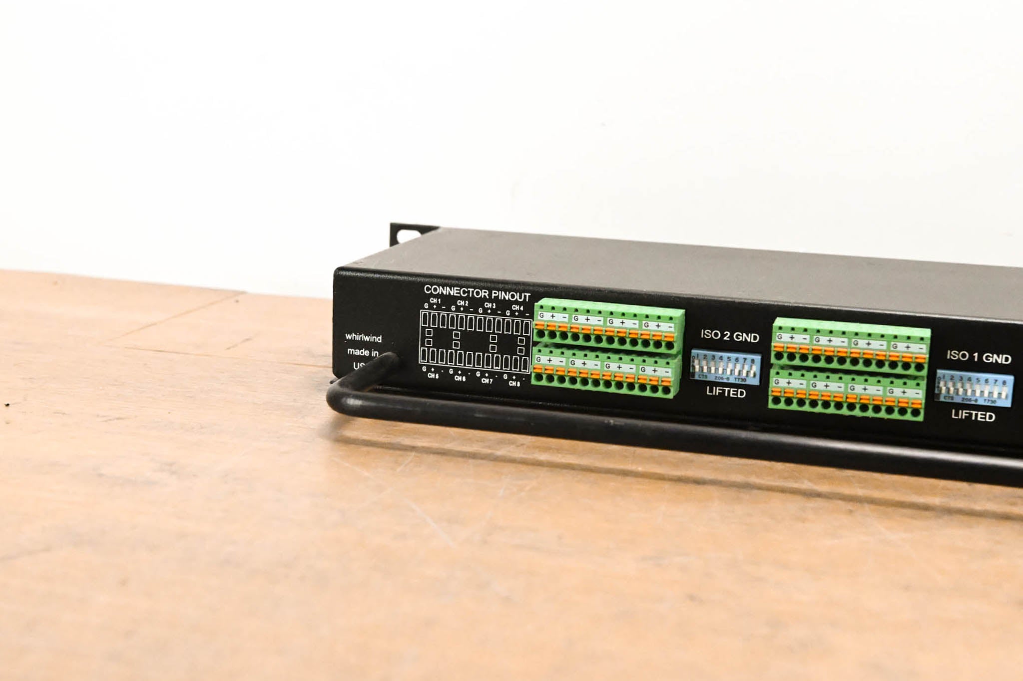 Whirlwind SPC83 8-Channel Mic Splitter w/ 1 Direct & 2 Isolated Outputs