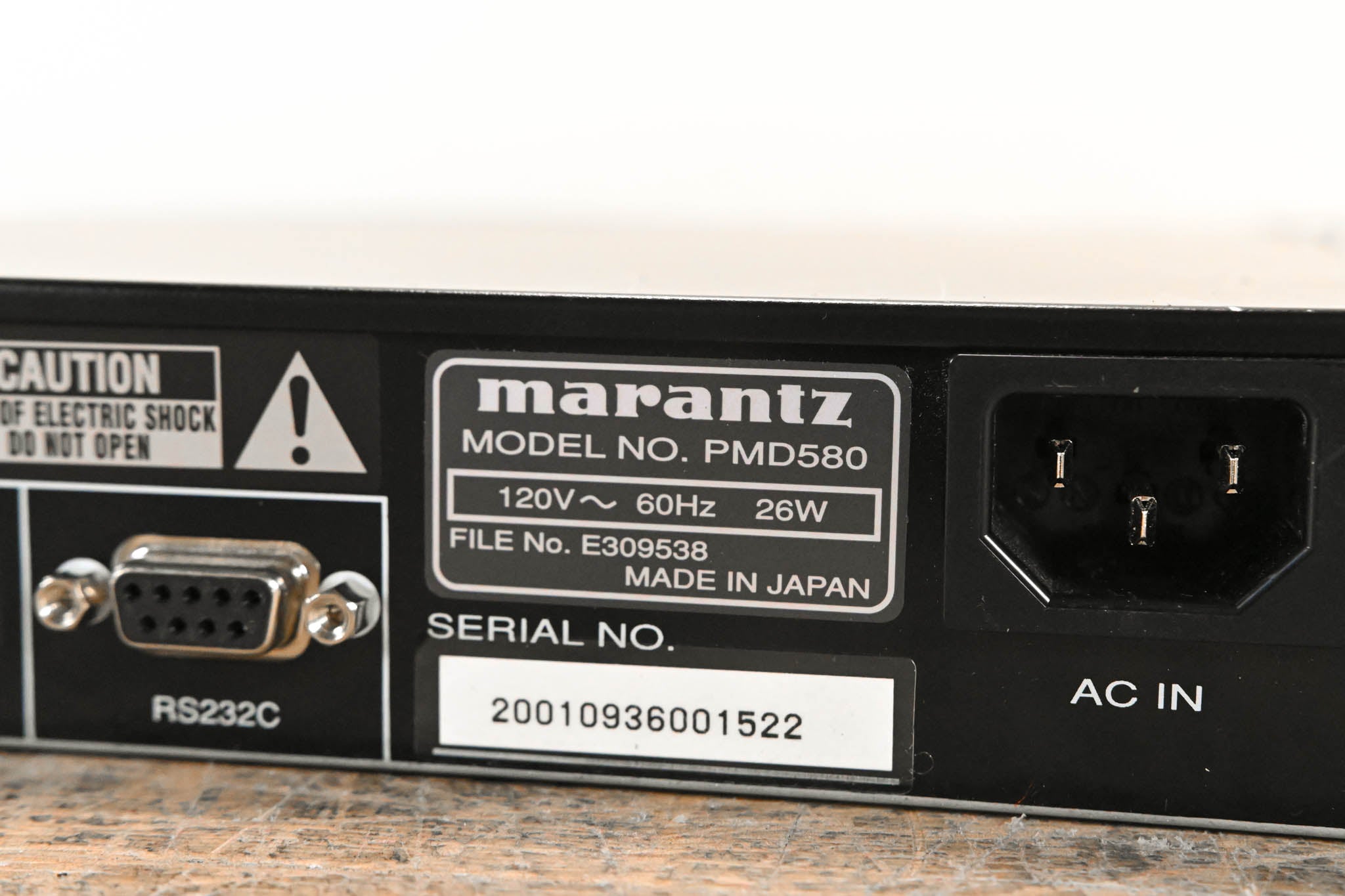 Marantz PMD580 Network Solid State Audio Recorder