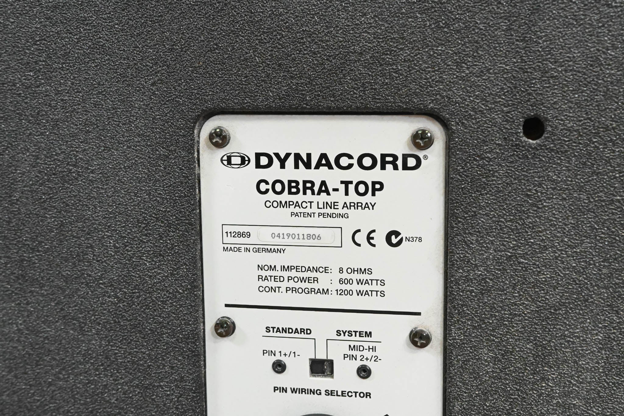 Dynacord COBRA-TOP 3-Way Compact Line Array System