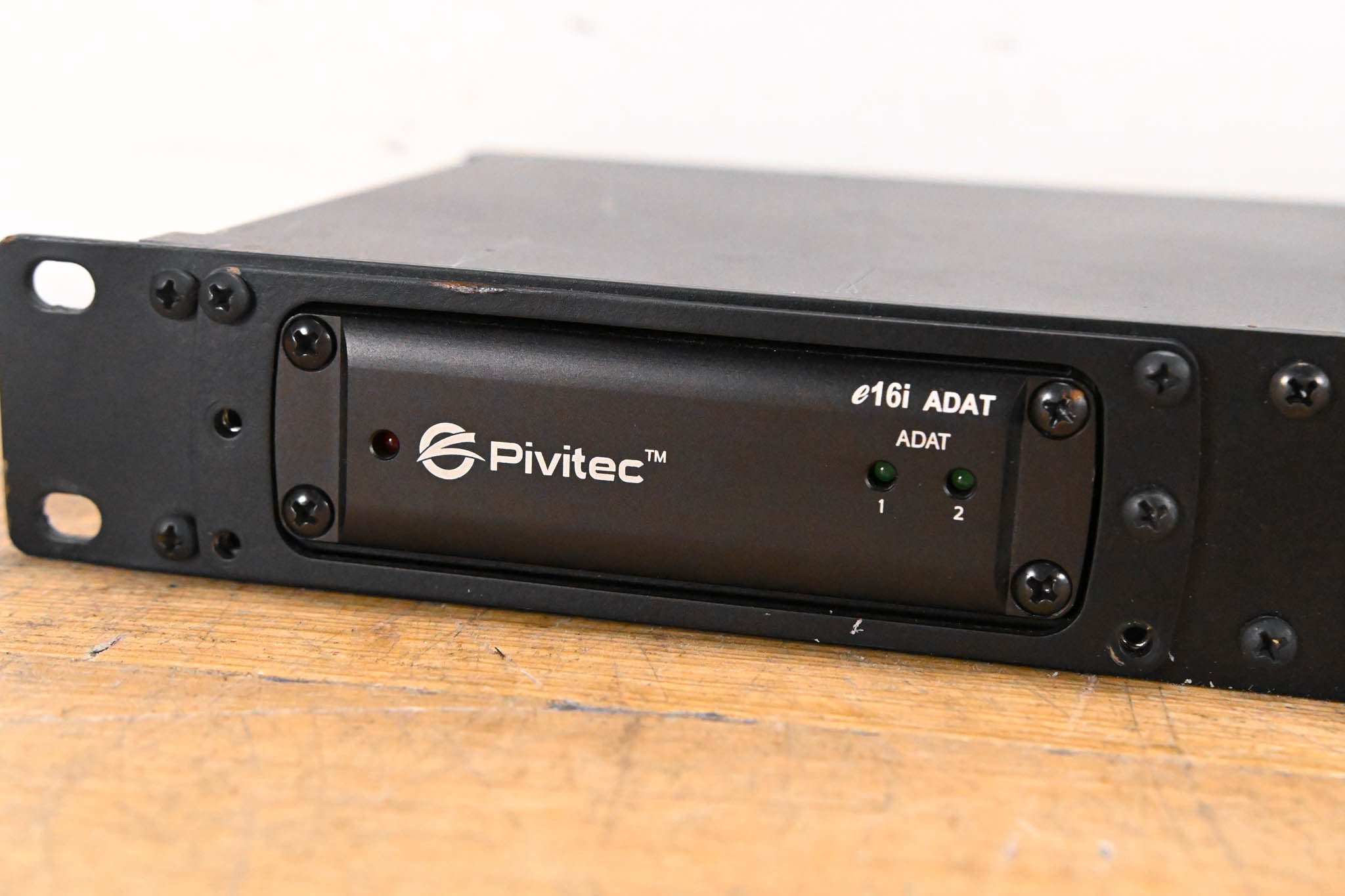 Pivitec e16i ADAT Network Audio Interface Module in 1RU Chassis (NO PSU)