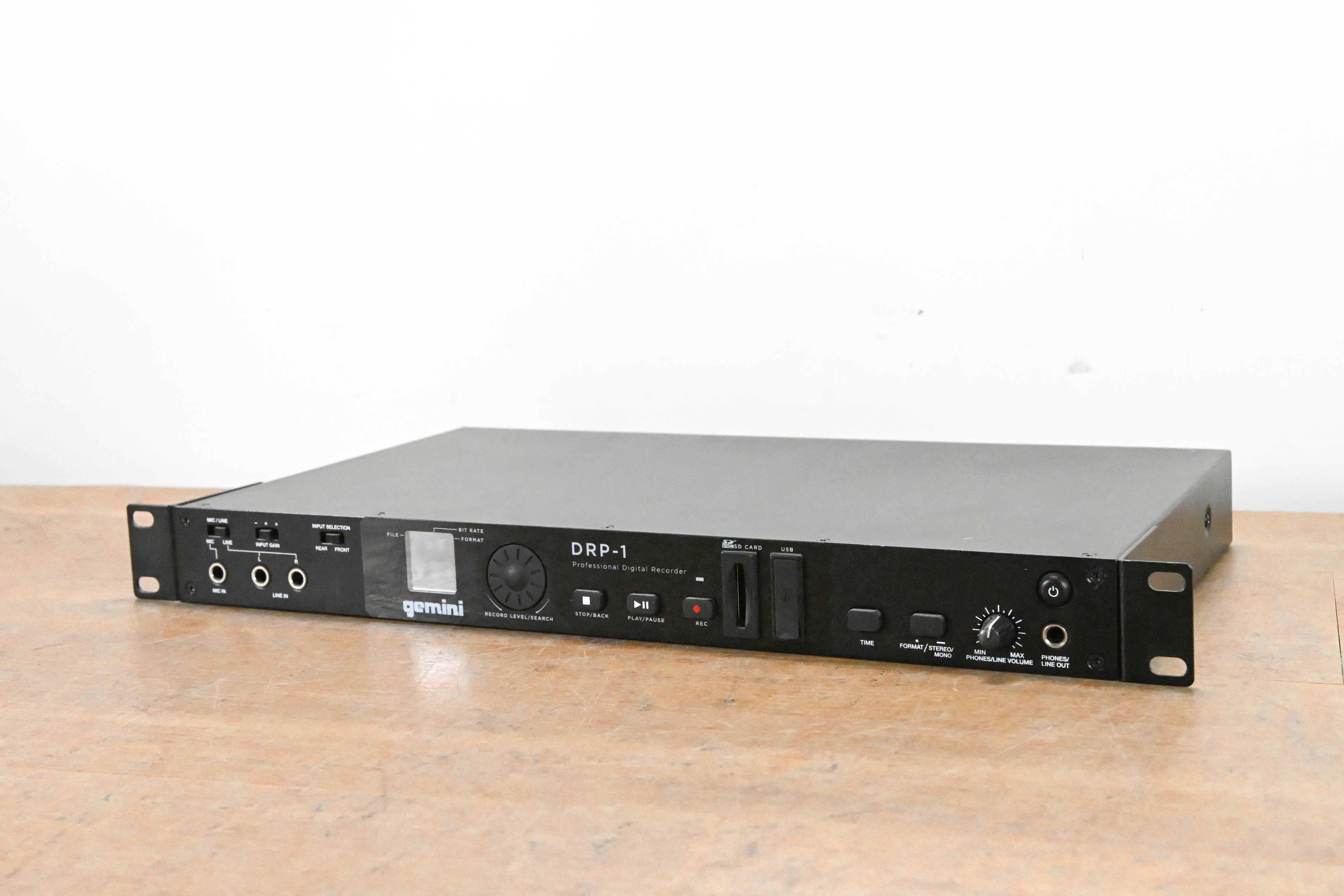 Gemini DRP-1 Rack Mount Digital Recorder (NO POWER SUPPLY)