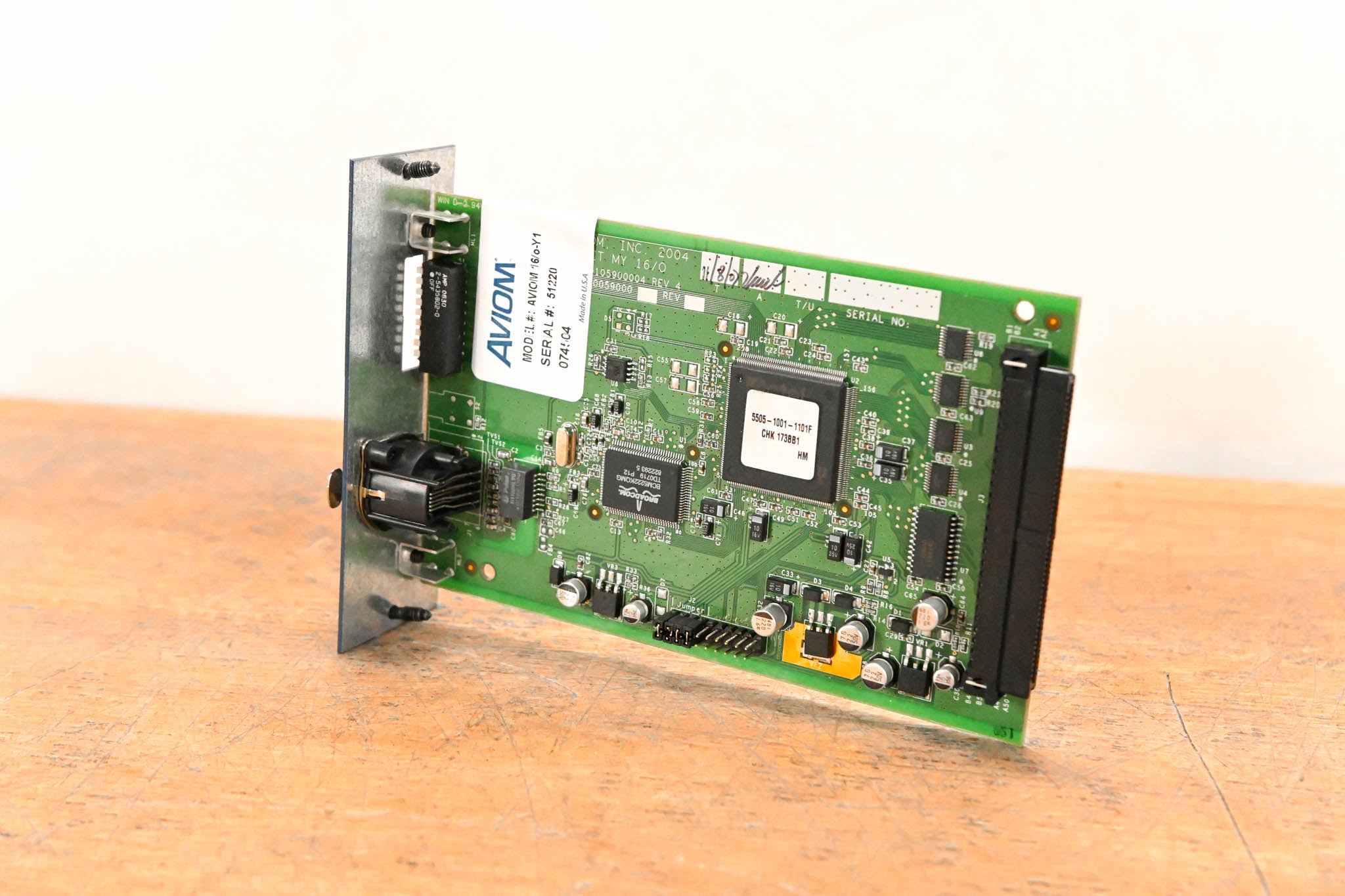 Aviom 16/o-Y1 A-Net Card for Yamaha Digital Products