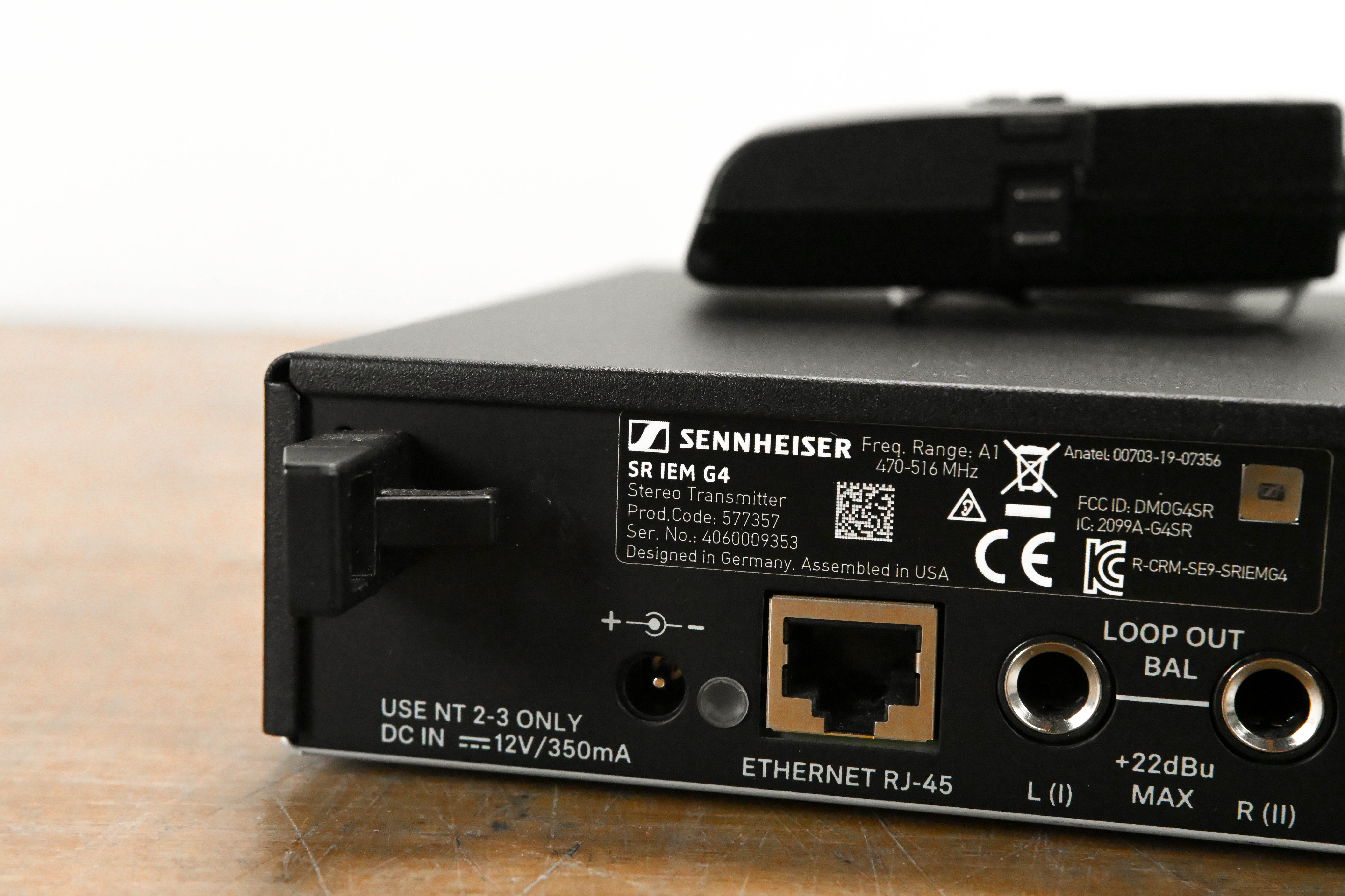 Sennheiser ew IEM G4 Wireless In-Ear Monitoring System 470-516 MHz