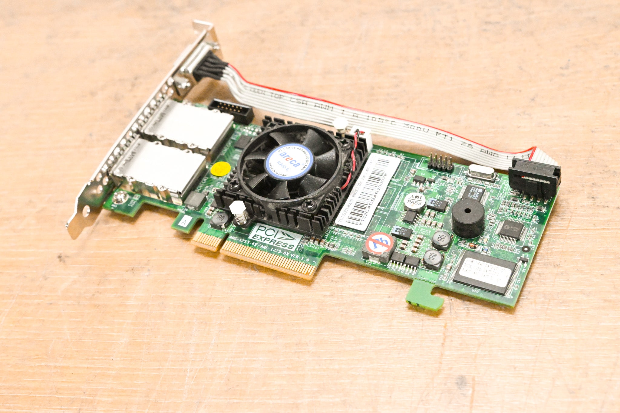 Areca ARC-1223-8X Ver 1.0 SAS RAID card