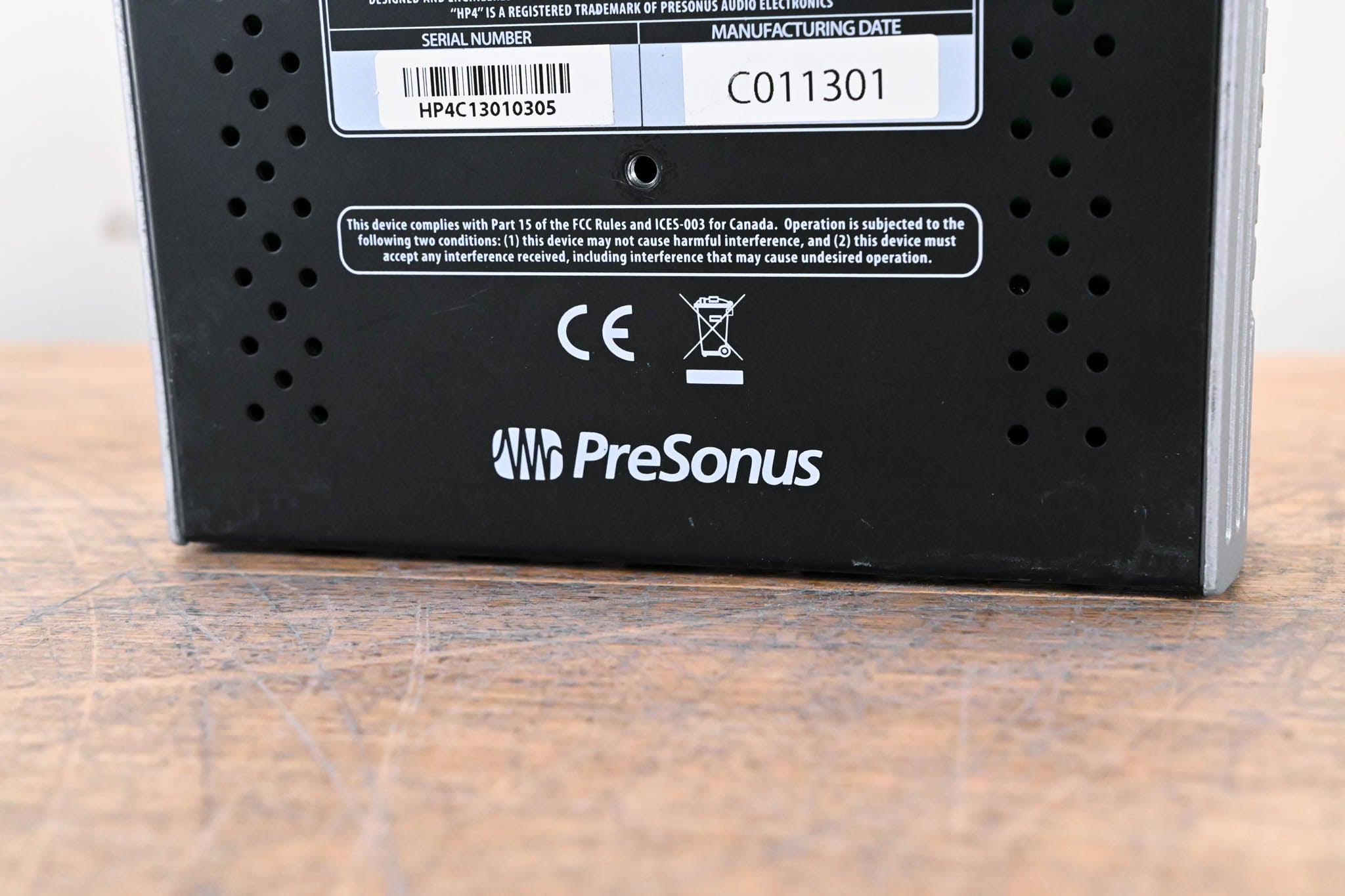 PreSonus HP4 4-Channel Headphone Amplifier (NO POWER SUPPLY)