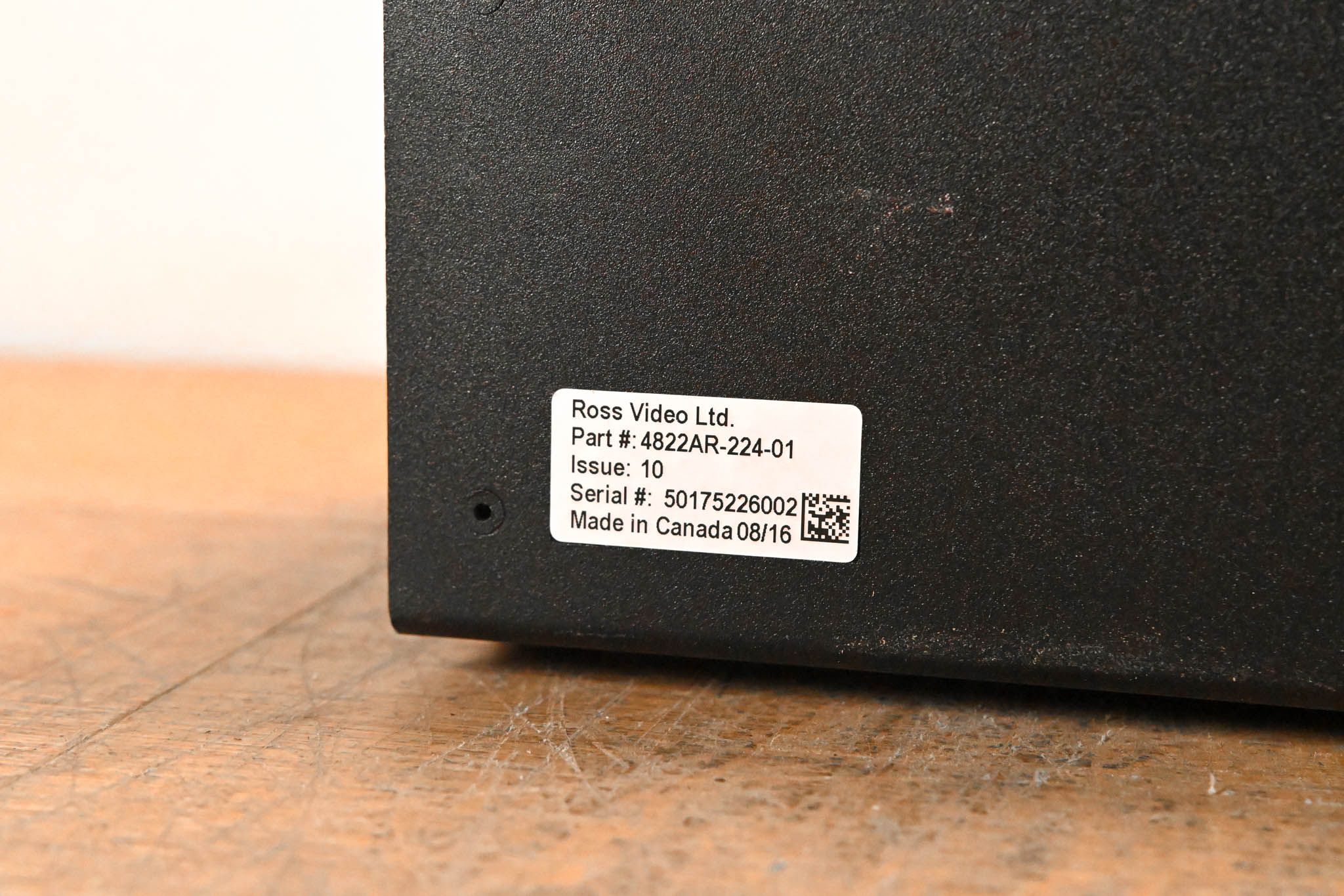 Ross Carbonite Black 1 Panel