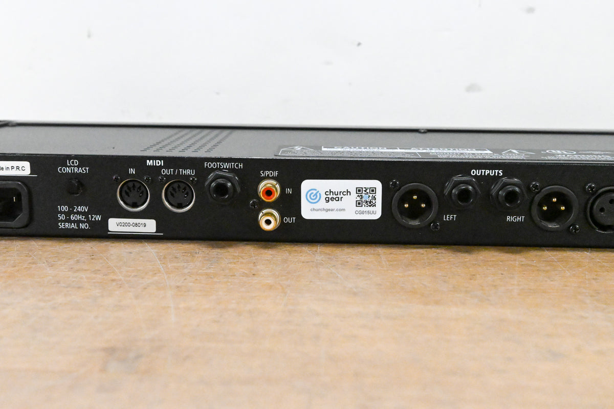 Lexicon MPX 500 24-Bit Dual-Channel Effects Processor