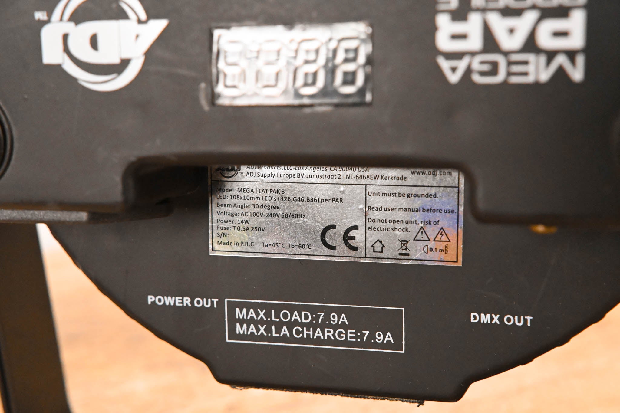 ADJ Mega Par Profile RGB LED Wash Light