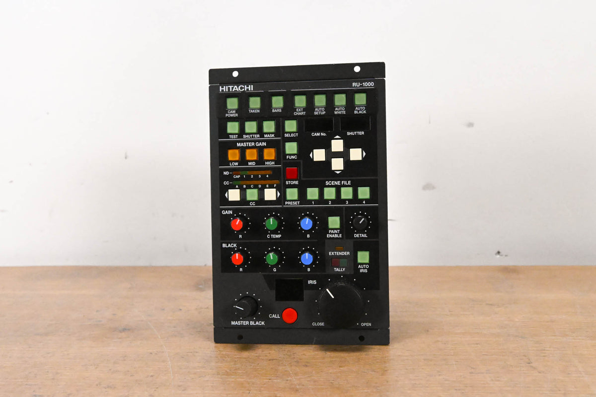 Hitachi RU-1000VR Remote Control Panel