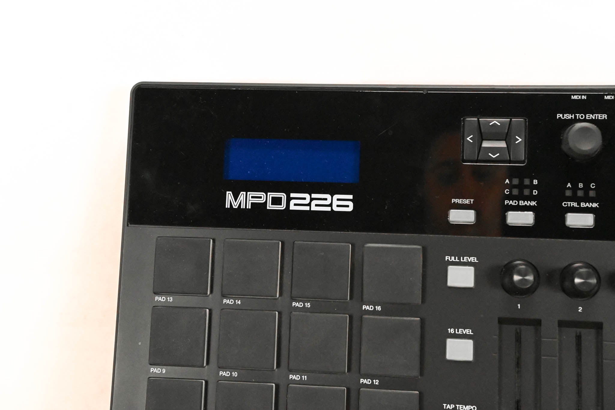 Akai MPD226 Midi Pad Controller (NO POWER SUPPLY)