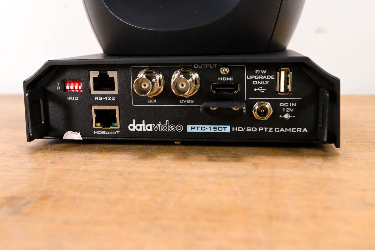 Datavideo PTC-150T HD/SD PTZ Video Camera with HDBaseT (NO POWER SUPPLY)