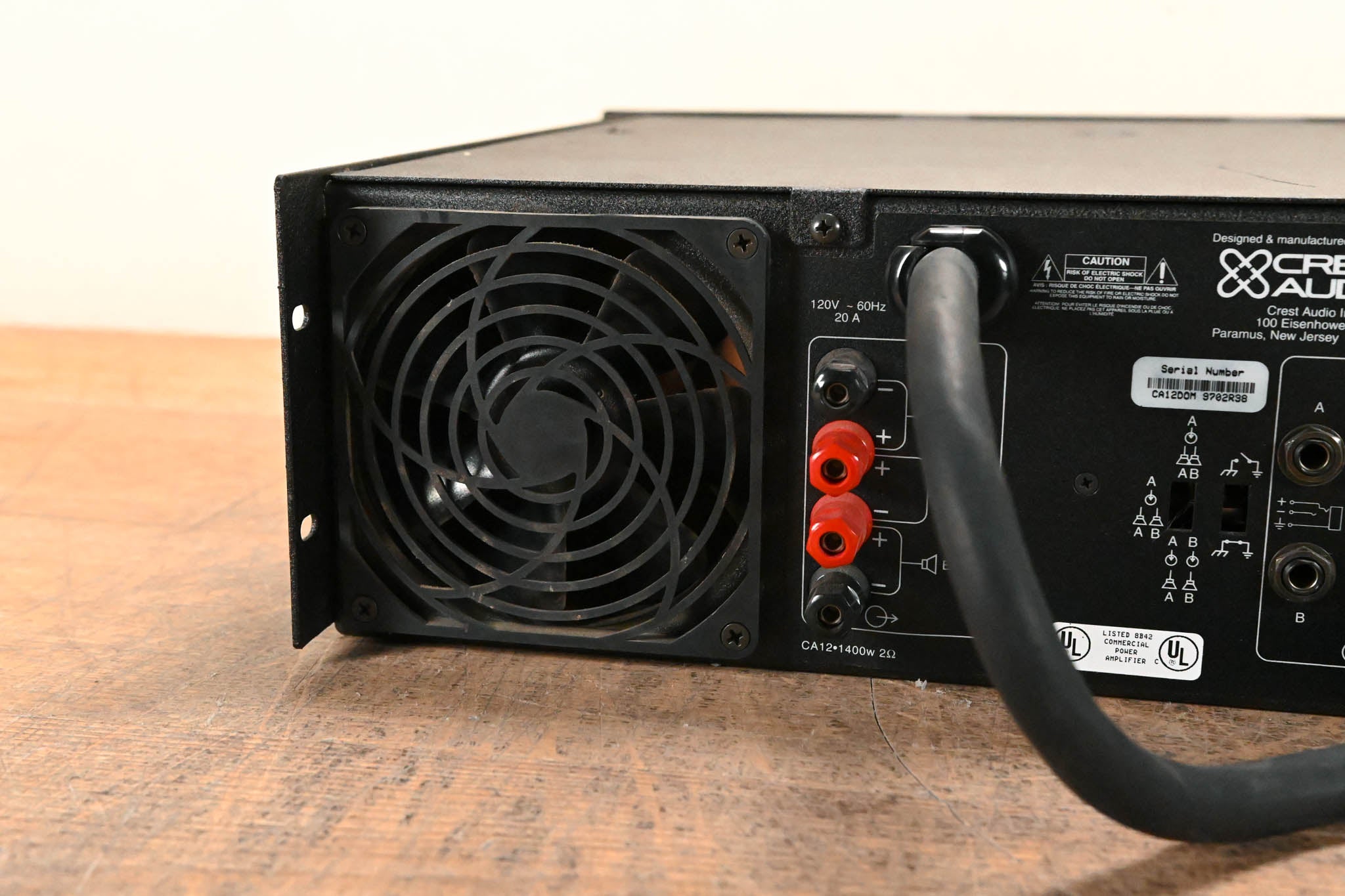 Crest Audio CA12 2-Channel Power Amplifier