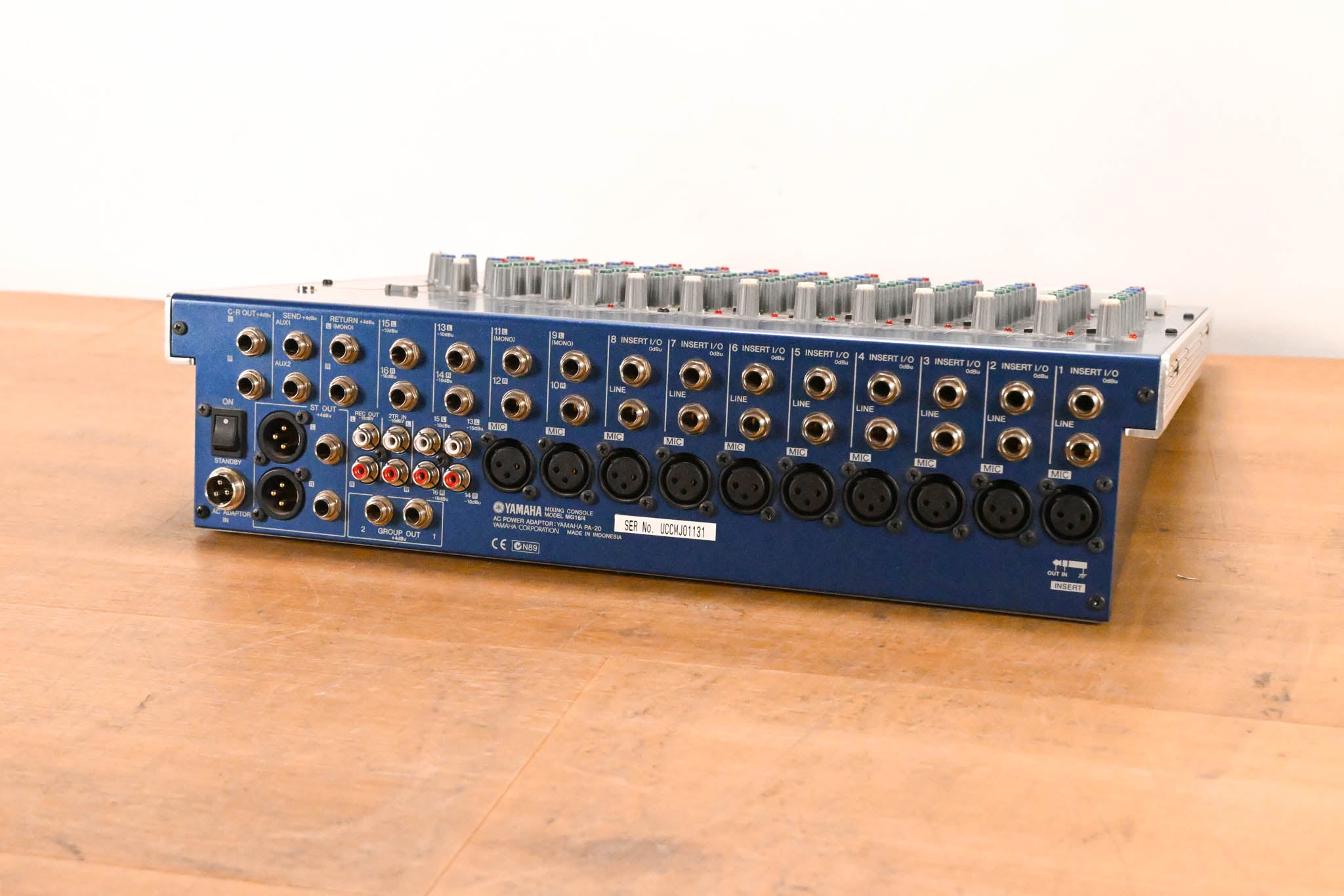 Yamaha MG16/4 16-Channel 4-Bus Analog Mixing Console (NO POWER SUPPLY)