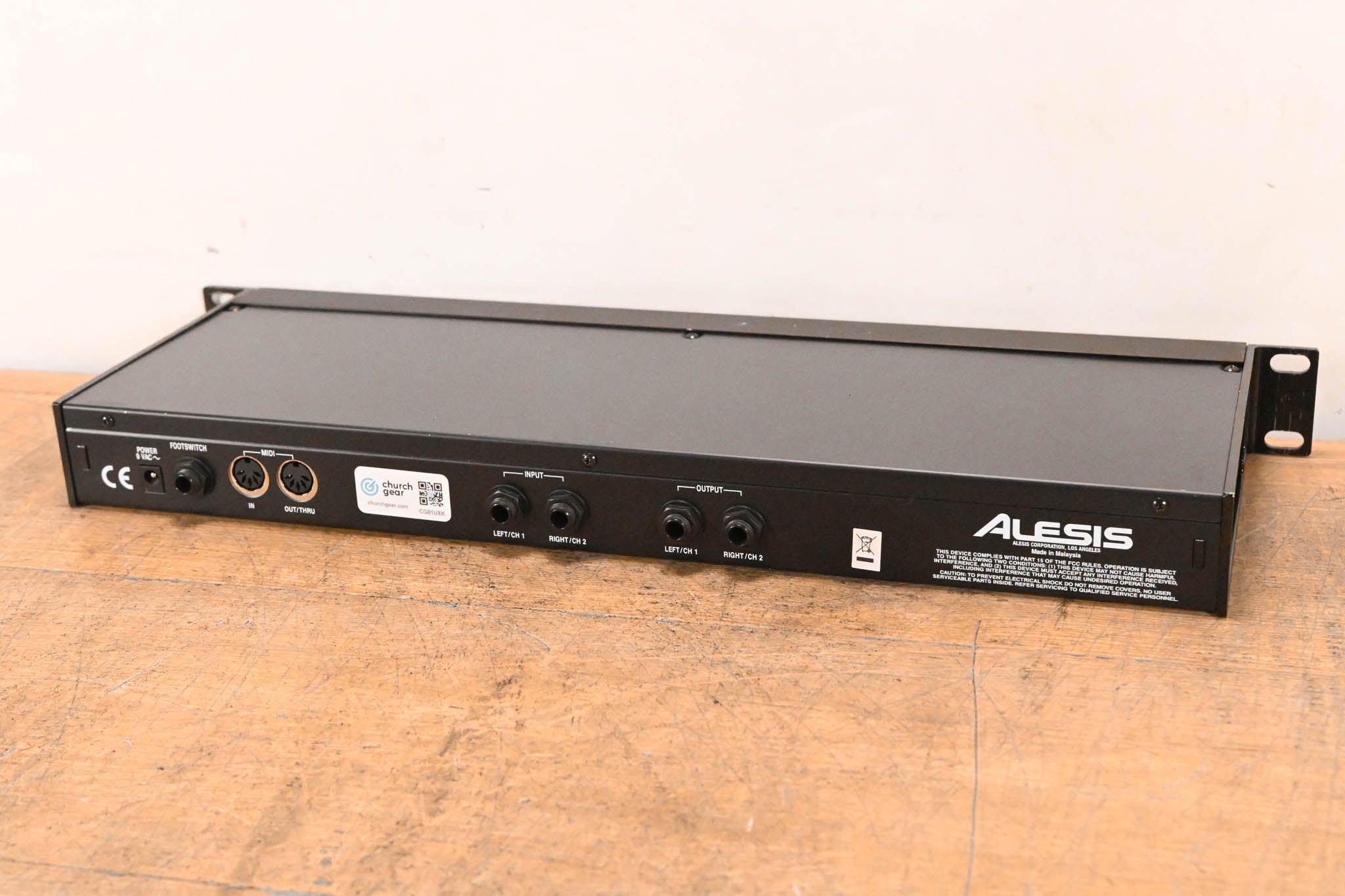 Alesis MidiVerb 4 Dual-Channel Parallel Multi-Effects Processor (NO PSU)