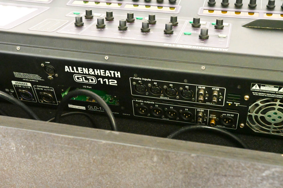 Allen & Heath GLD-112 Compact Digital Mixing Surface w/ Road Case