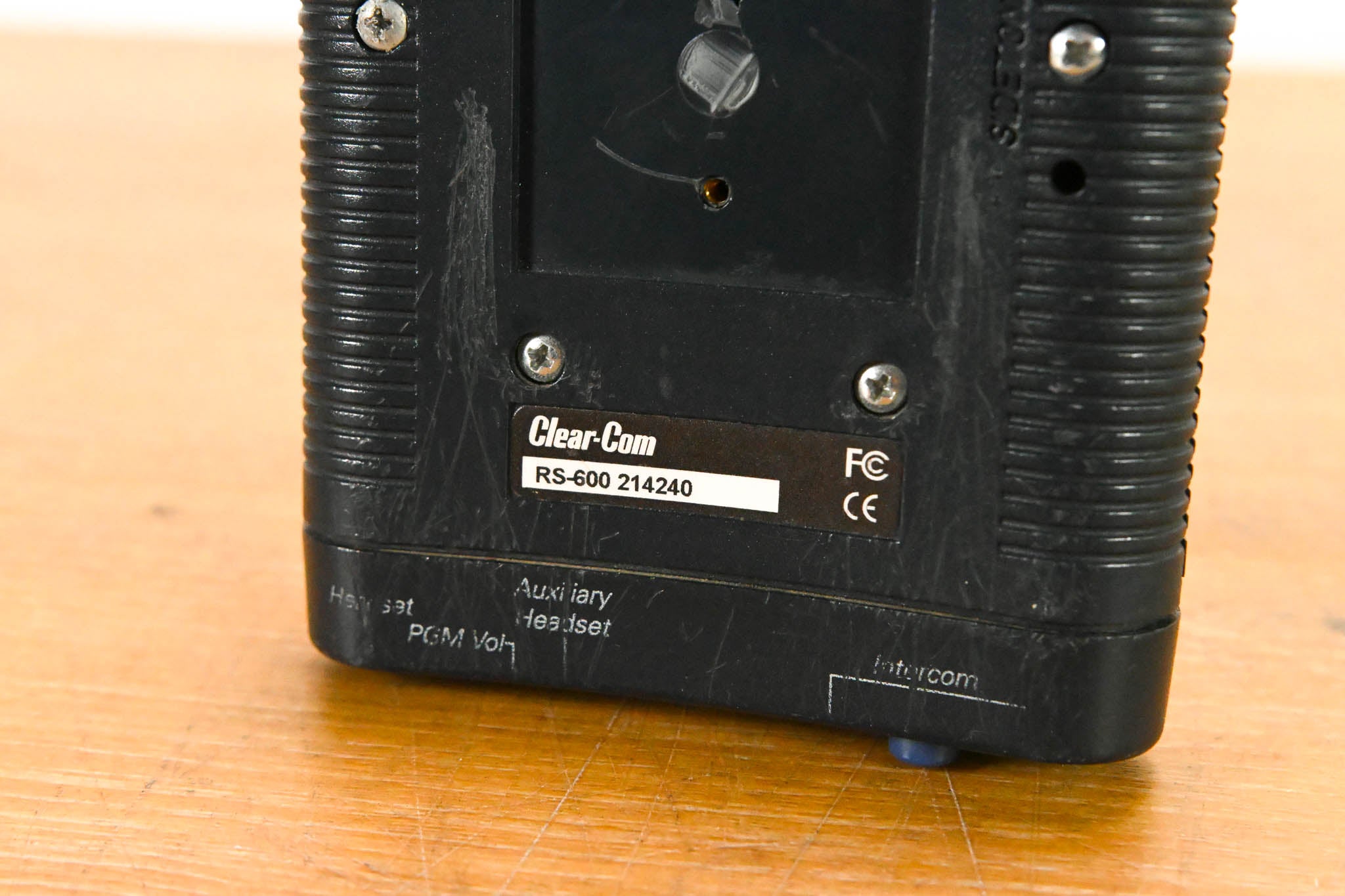 Clear-Com RS-602 Two-Channel Intercom Belt Pack