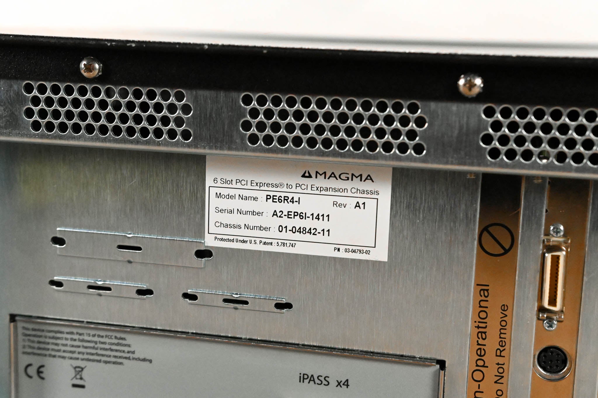 Magma PE6R4 6-Slot PCI Pro Tools HD Expansion Chassis with Cards