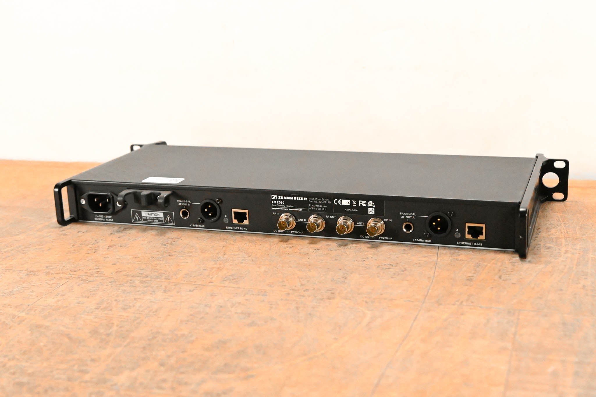 Sennheiser EM 2050 Dual-Channel Wireless Receiver Aw Range: 516-558 MHz