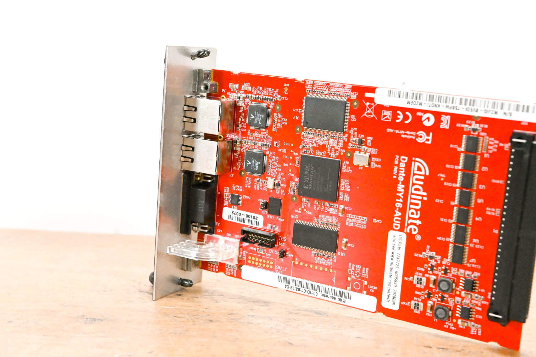 Audinate Dante-MY16-AUD 16-Channel Dante Network I/O Card